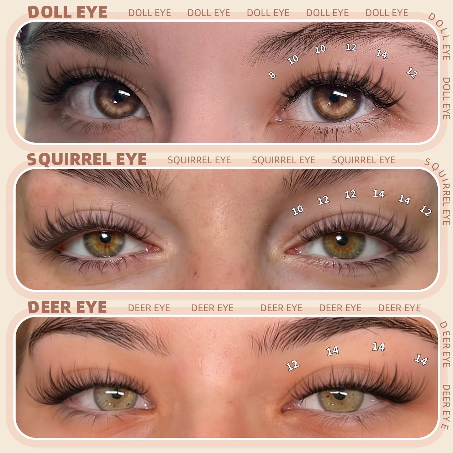 Spider Lash Clusters Breeze Wispy Eyelash Clusters D Curly Clusters Eyelash Extensions Natural 8-14MM Kim K Style Lash Extensions with Invisible Band for DIY at Home ALICROWN