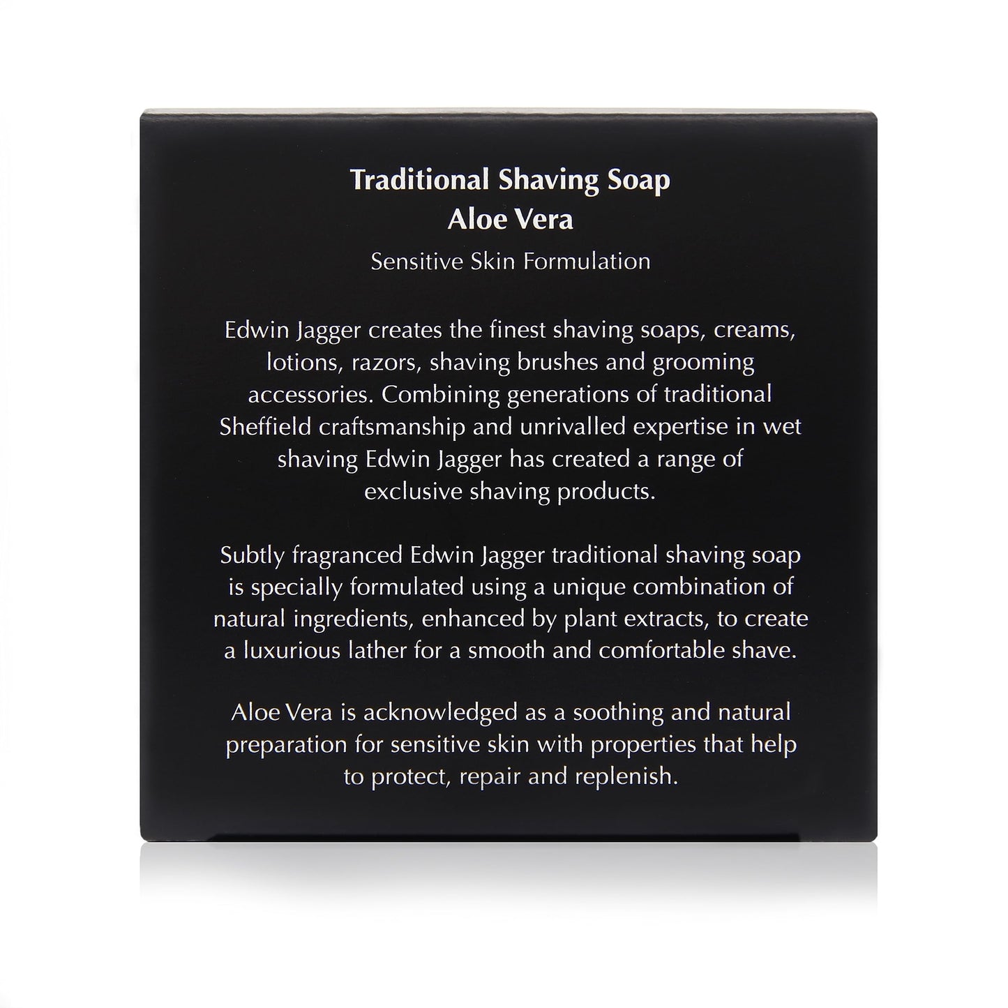 Edwin Jagger Aloe Vera Shaving Soap Refill 65g (3 Pack)