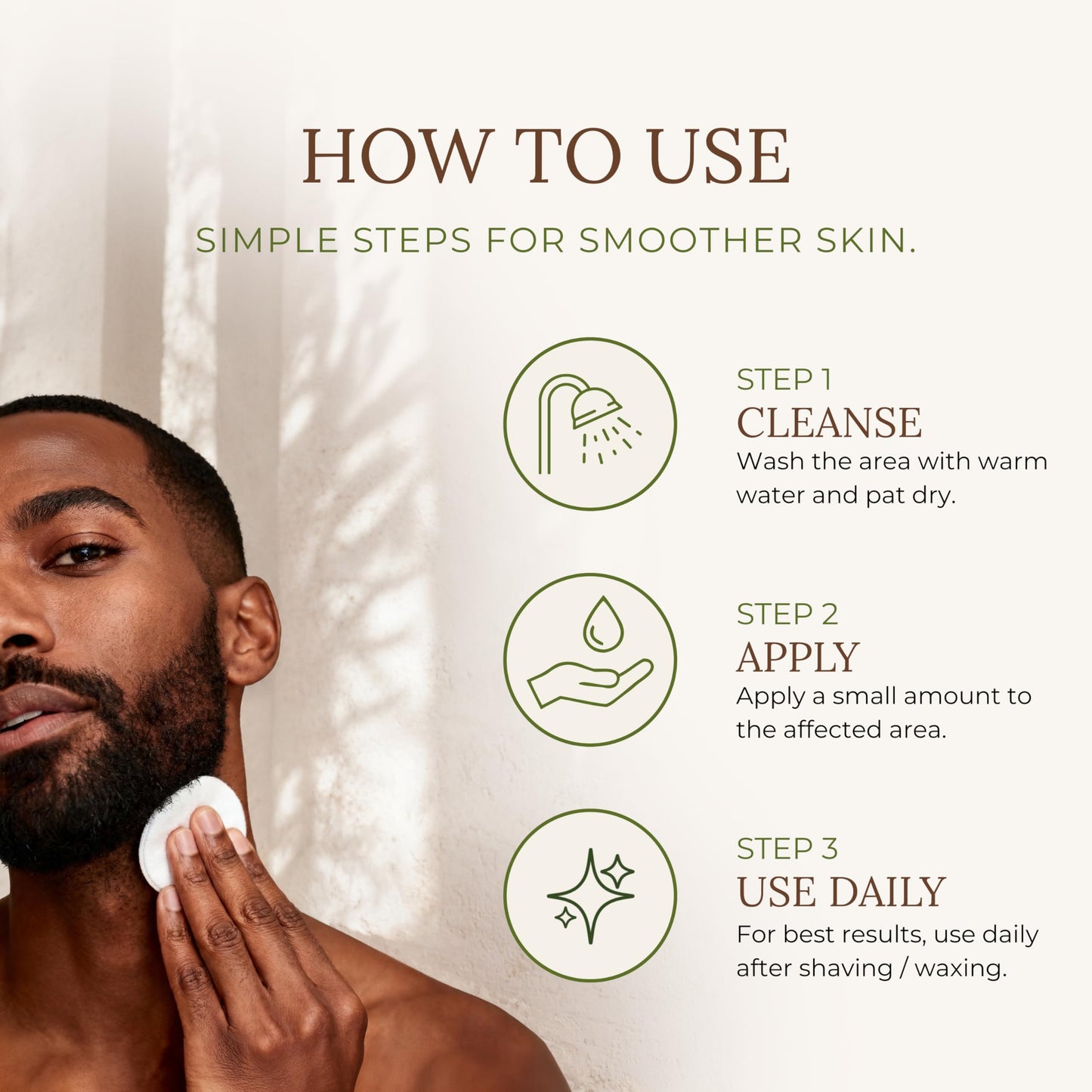Pure Reign Skin Care Solution | Ingrown Hairs, Razor Bumps, Shaving/Waxing 5oz (150ml)