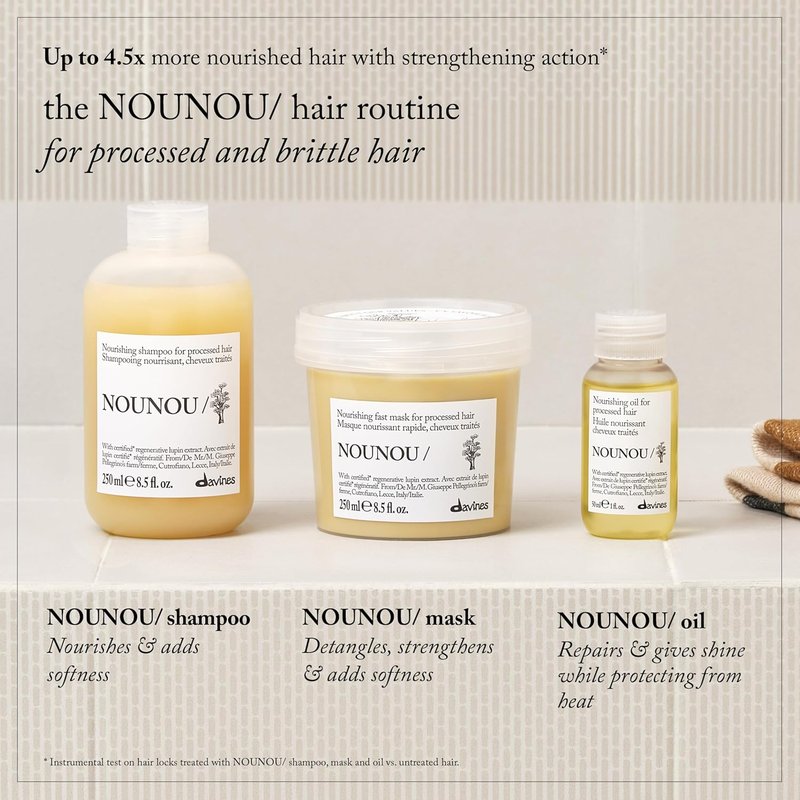 Davines Nourishing Hair Oil - Repair Damaged Hair & Protect from Heat | 1 Fl Oz