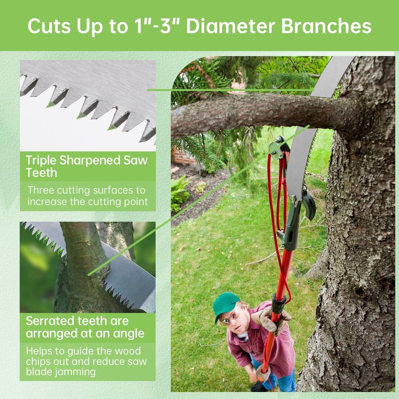 12” Pole Pruner Saw Blade Replacement for Corona TP 3841, TP 3811, TP 3714, TP 3712, TP 3702, TP 2712, TP 2612, TP 2512 & Other Most Brands Pruning Saws & Tree Trimmers