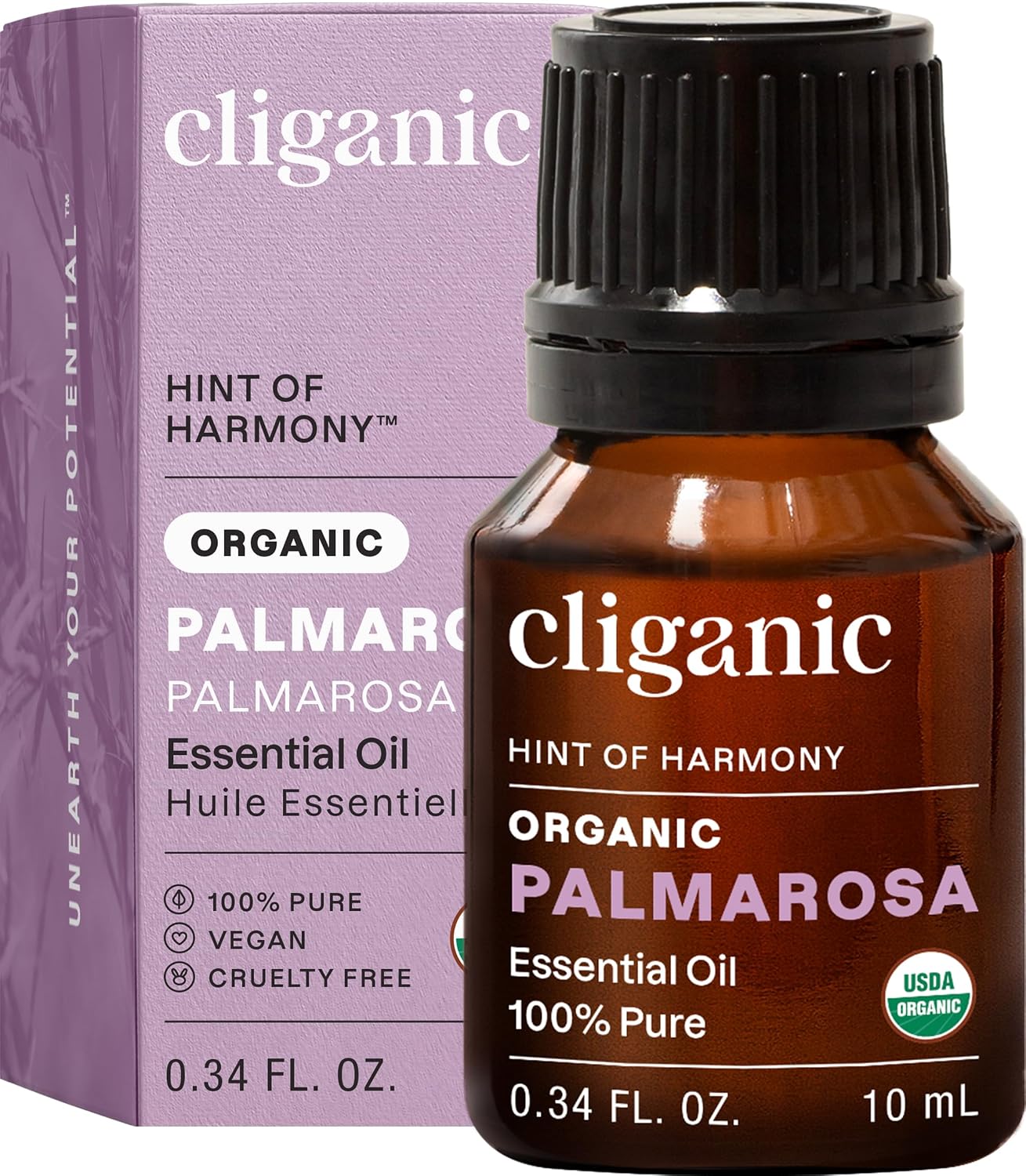 Cliganic Organic Lavender Essential Oil - 100% Pure Aromatherapy Oil | Non-GMO, 15ml
