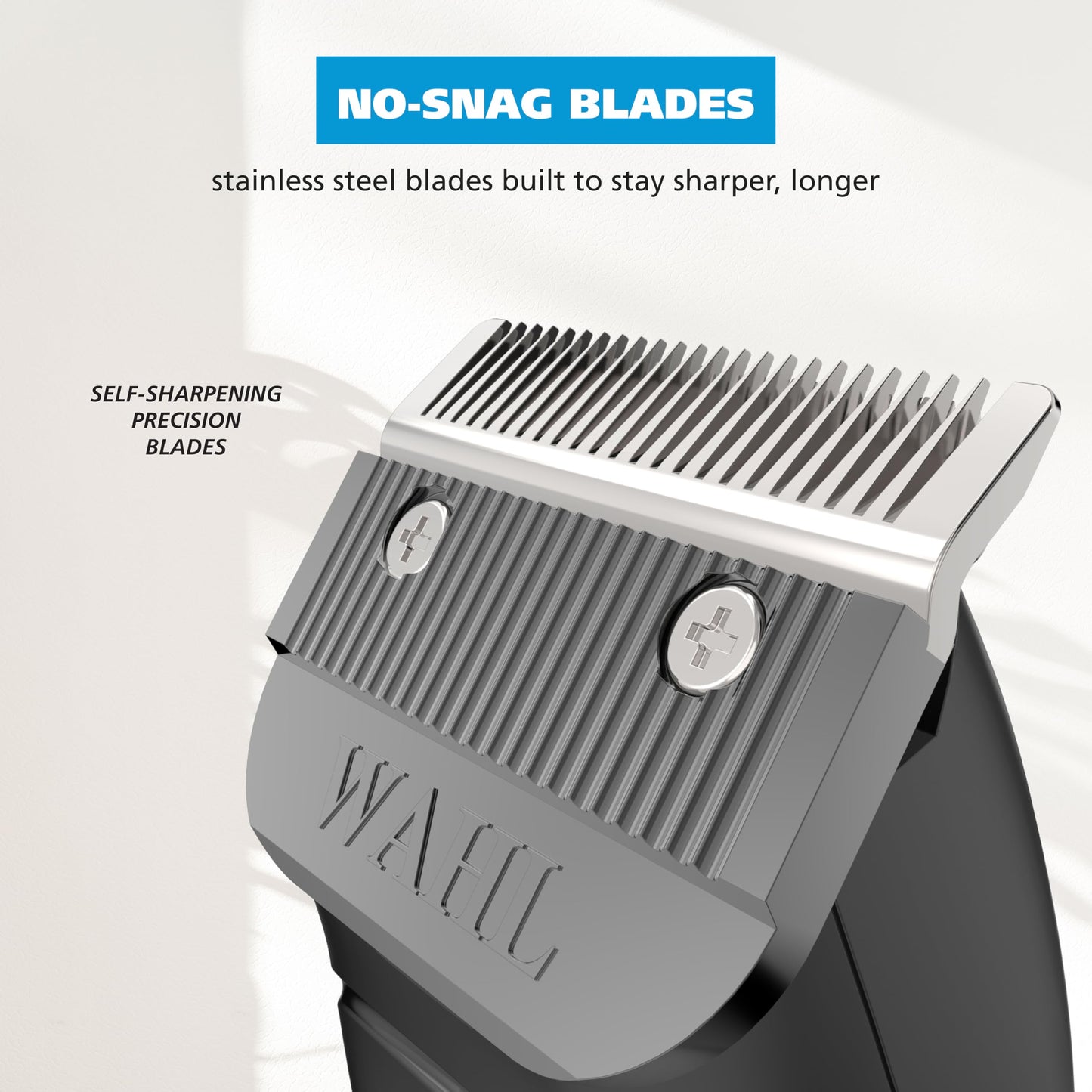 Wahl Clippers Home Pro Cordless Rechargeable Hair Clippers for Men with Precision Haircutting Blades & Secure Snap-N-Lock Attachment Guards – Model 3031656