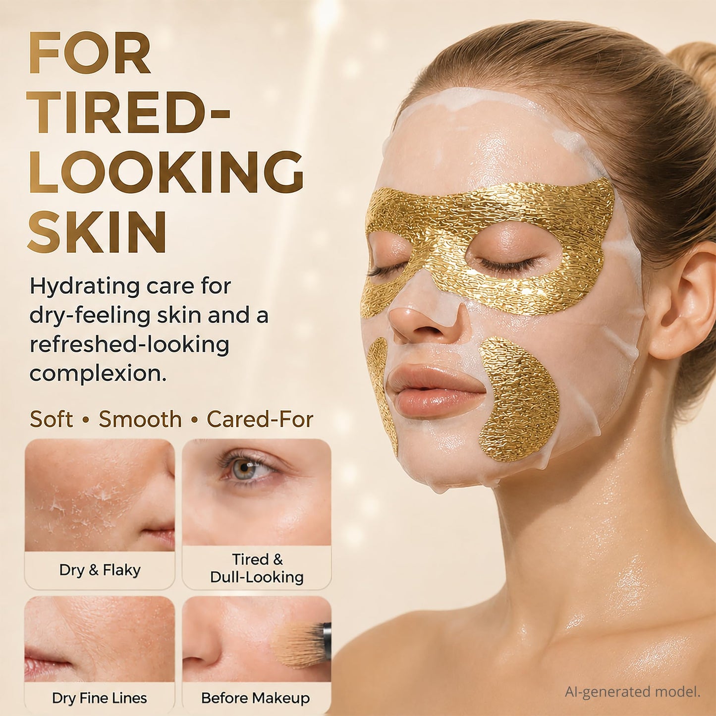 GONIM Korean Face Mask Skincare, Hydrating Face Mask with Retinol Collagen