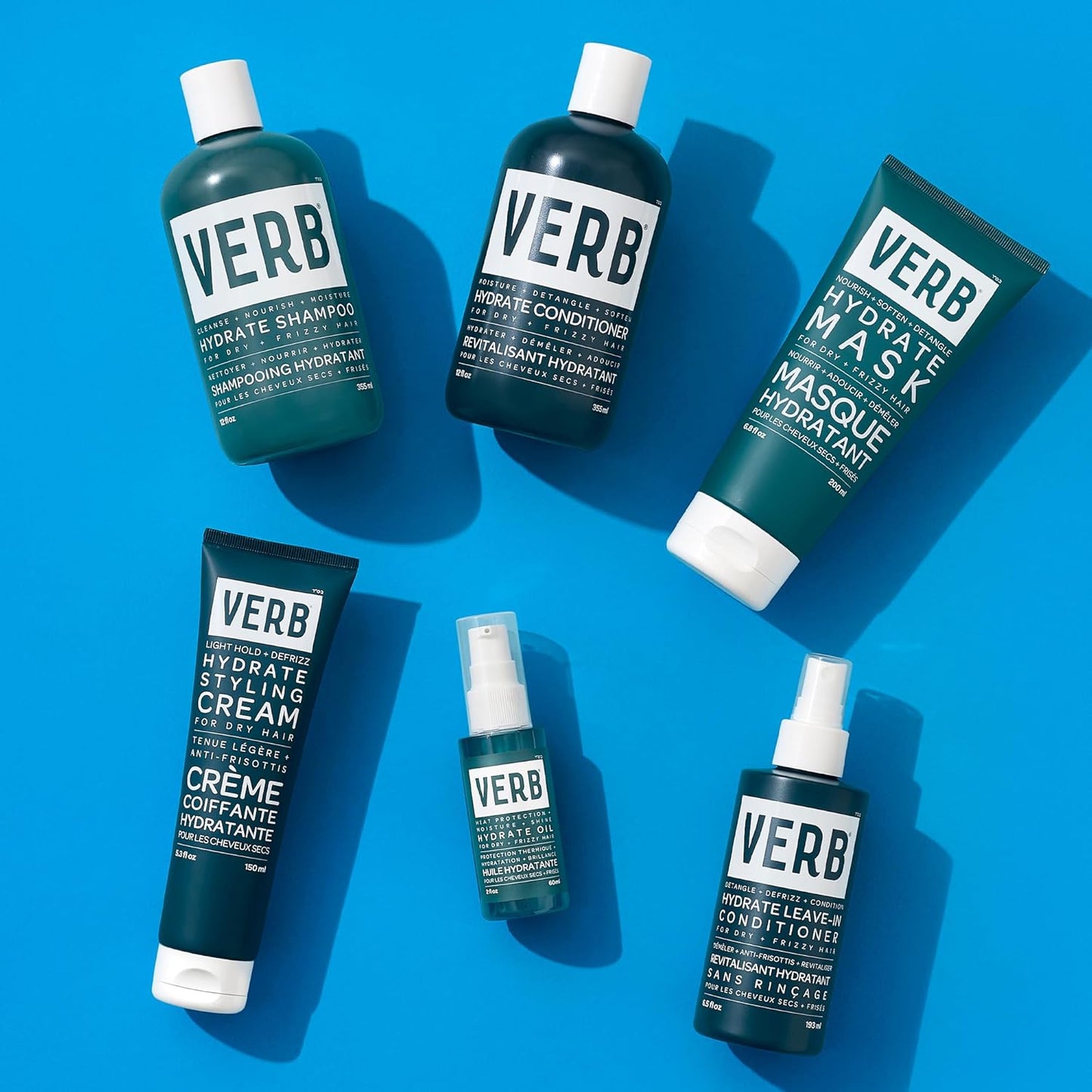 Hydrate Shampoo & Conditioner Duo - Nourishing Formula for Dry, Frizzy Hair | Amber + Warm Jasmine Scent