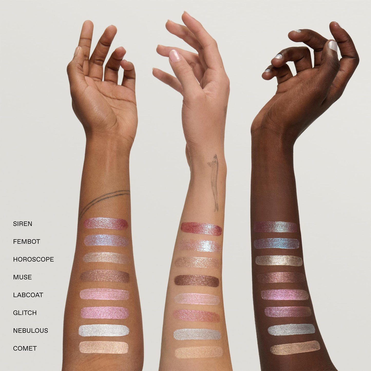 r.e.m. beauty by ariana grande Starlet Lustrous Liquid Eyeshadow in Glitch | High Impact Shimmering Color | Longwearing Crease Resistant Waterproof Formula | Lightweight Feel