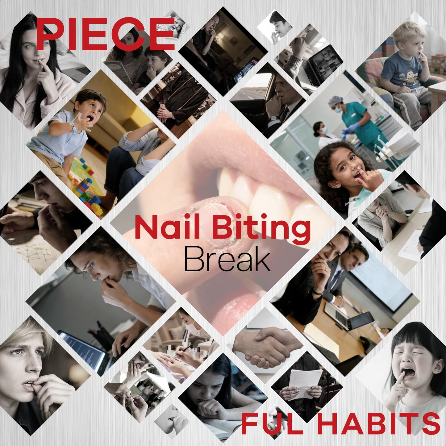 Glamonade Nail Biting Prevention For Kids: 12ml Extra Bitter No Bite Nail Polish Thumb Sucking Deterrent 48H Long-Lasting Matte Clear Strength Nail Repair for Damaged Nails Care & Habit Breaker Aid