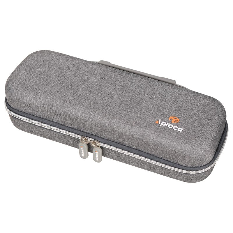 Aproca Case Compatible with Canon ImageFORMULA R10 / ImageFORMULA P-215II Portable Document Scanner, Hard Storage Bag for Accessories -Grey (Case Only)