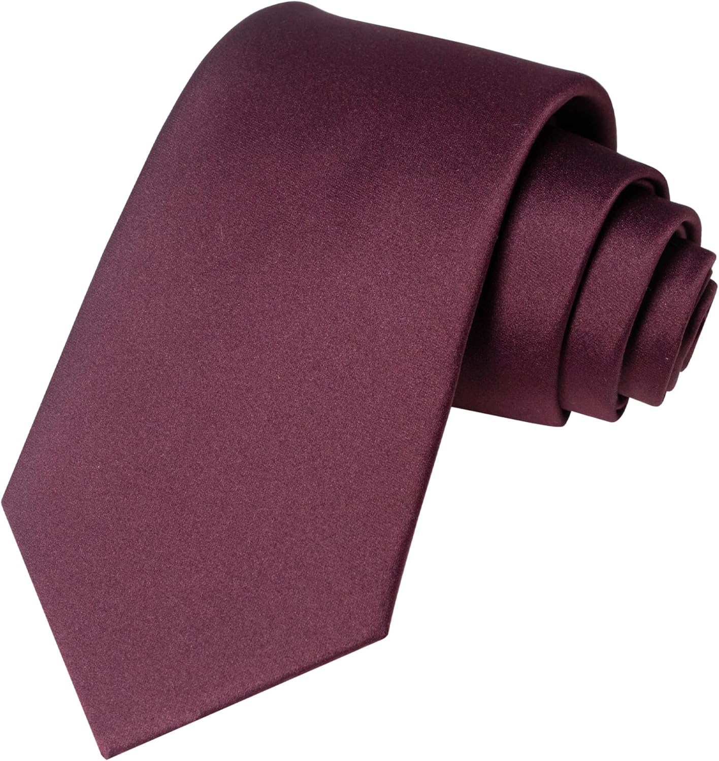 Solid Color Tie for Men - Business & Wedding Necktie | Elegant Design