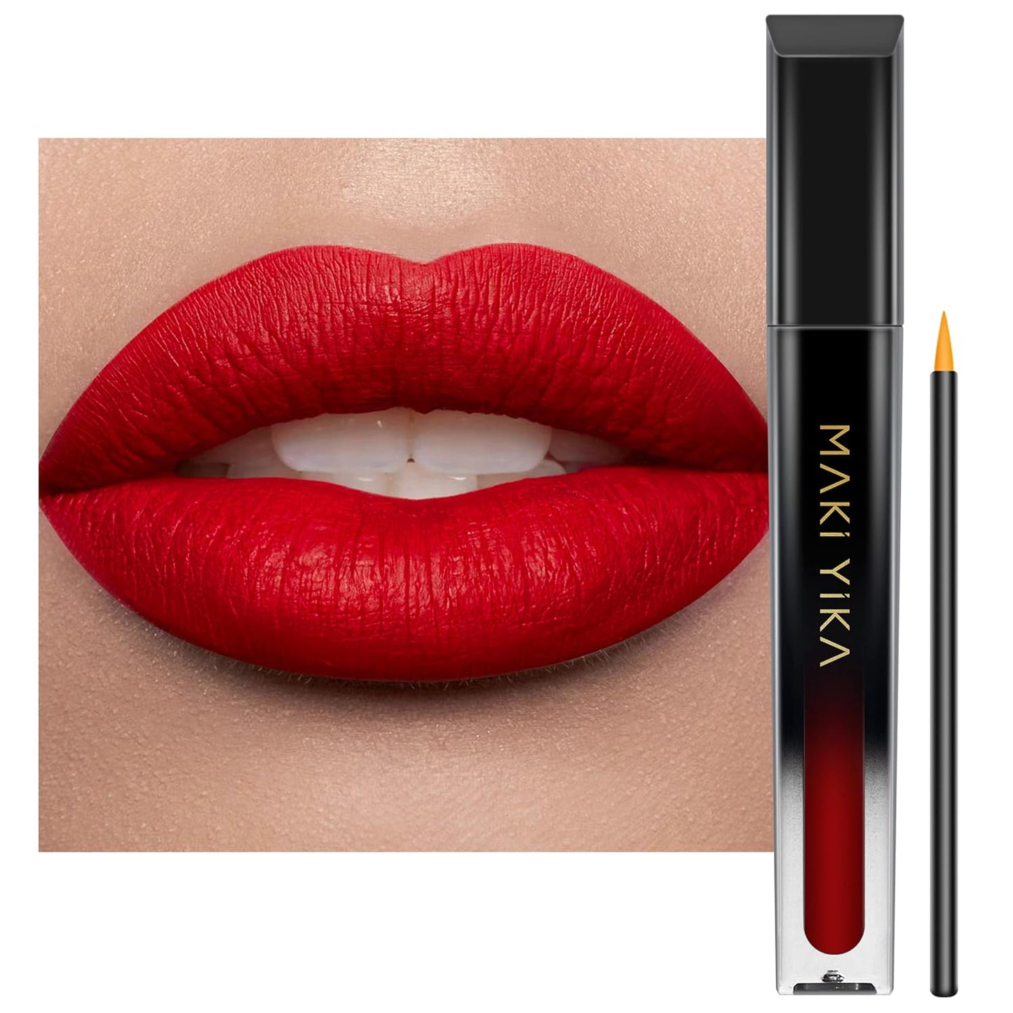 Burgundy Red Lipstick for Women - Long Lasting, No Smudge Matte Liquid | Transferproof & Cruelty-Free