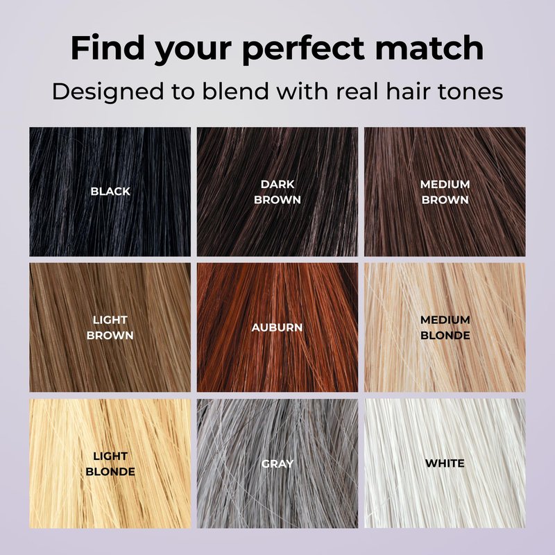 Toppik Hair Building Fibers, White, 55g Fill In Fine or Thinning Hair, Instantly Thicker, Fuller Looking, 9 Shades for Men & Women, Keratin Protein Formula