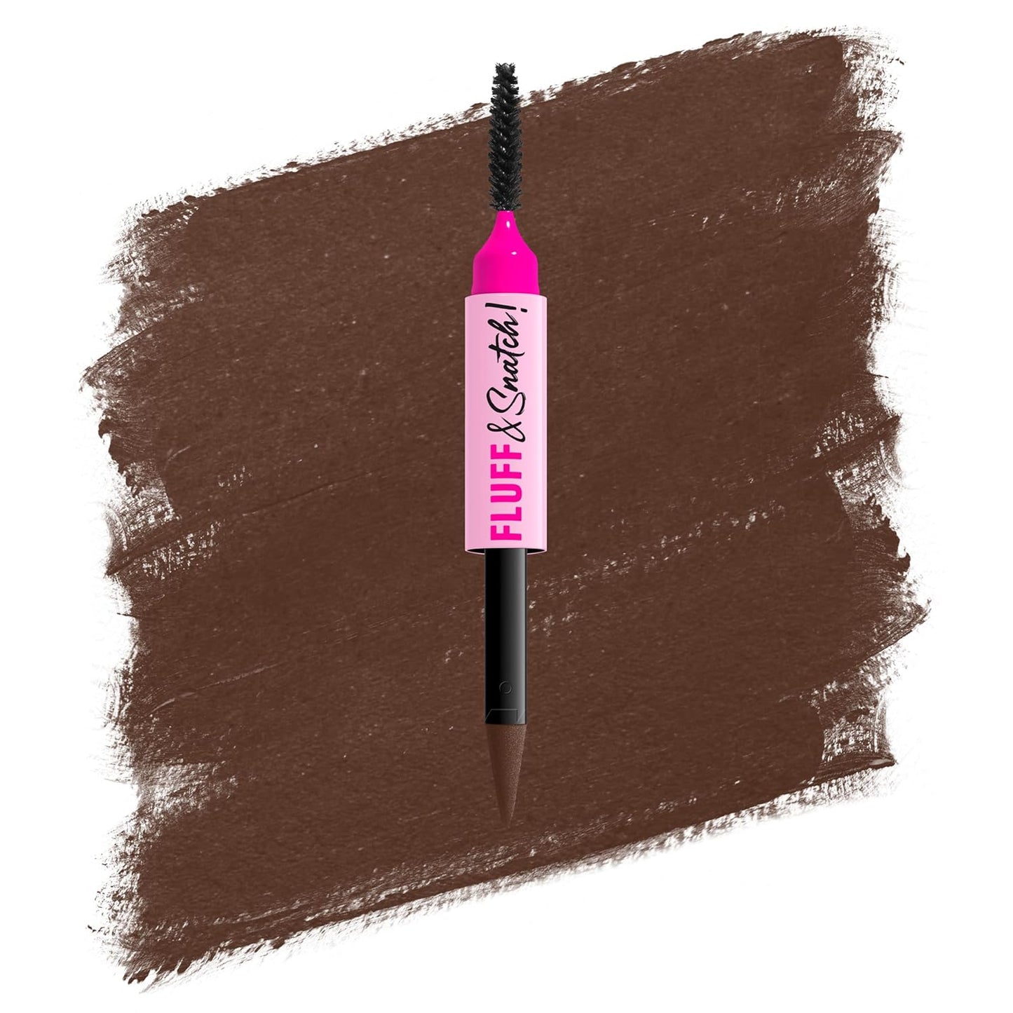 NYX Fluff & Snatch Brow Powder Pen - Cream To Powder Eyebrow Pencil For Soft, Defined Brows | Smudge-Resistant - Taupe