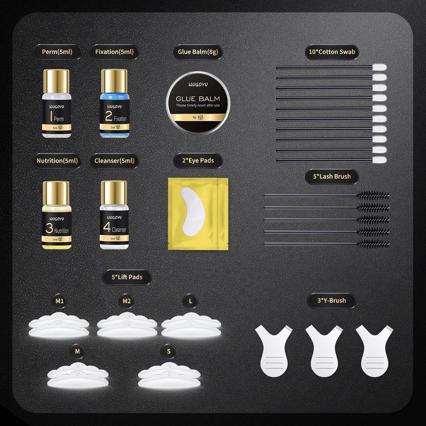 Lash Lift Kit - Professional Eyelash & Brow Lamination 2-in-1 | Fuller, Thicker Brows for Salon & Home Use