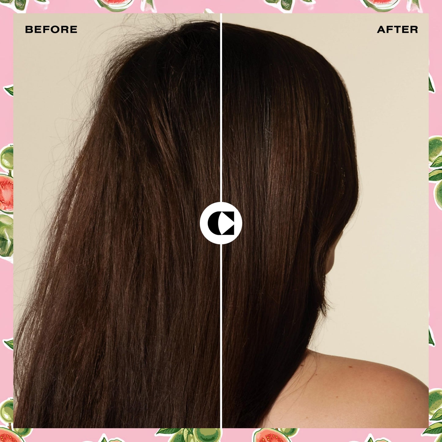 Ceremonia Guava Color & Damage Protect Hair Mask | Moisture Replenishing Treatment for Damaged Hair & Split Ends | Heat & UV Protection, 7.8 fl oz