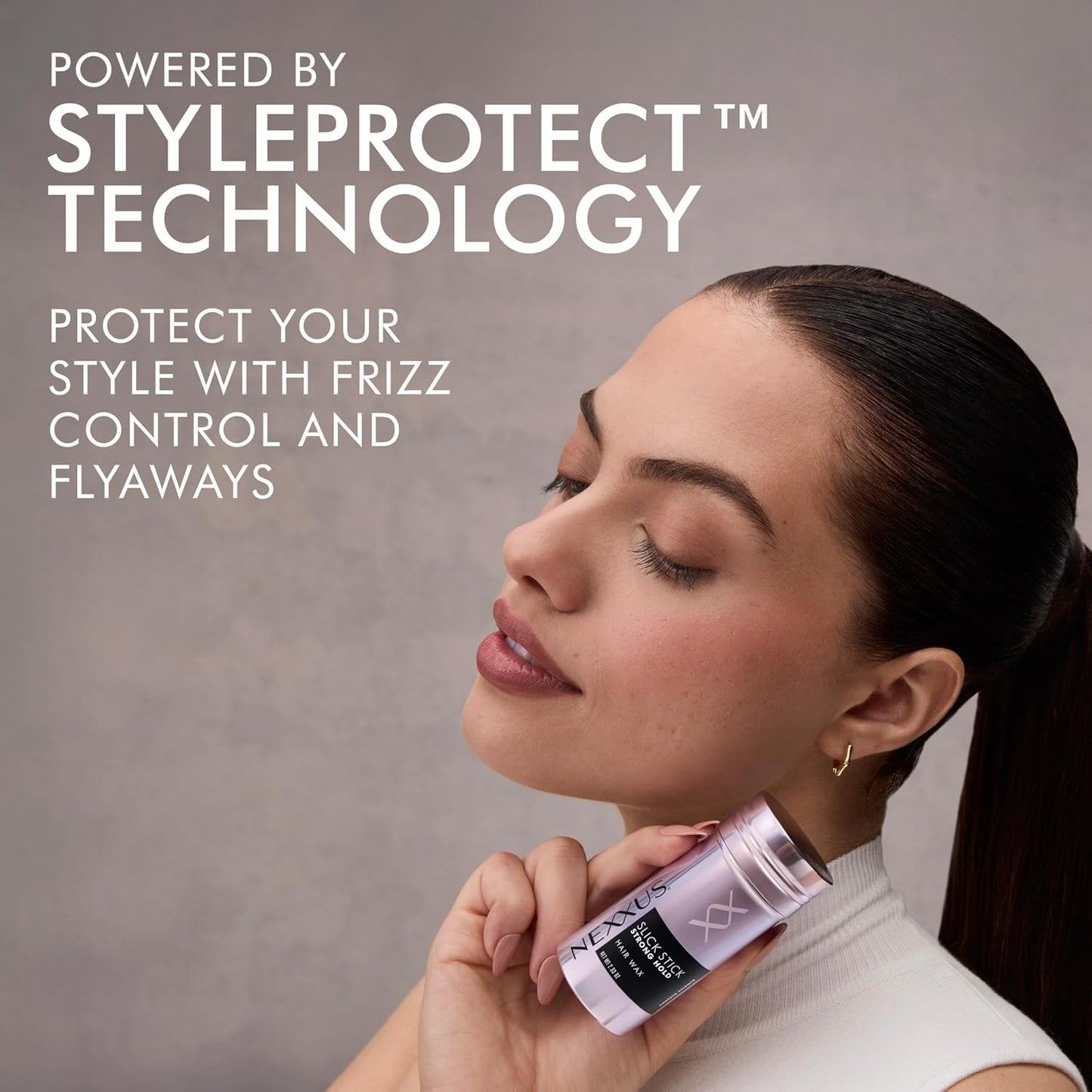 Nexxus Hair Wax Stick - Strong Hold Styling Slick Stick with Styleprotect Technology | 2.33 oz