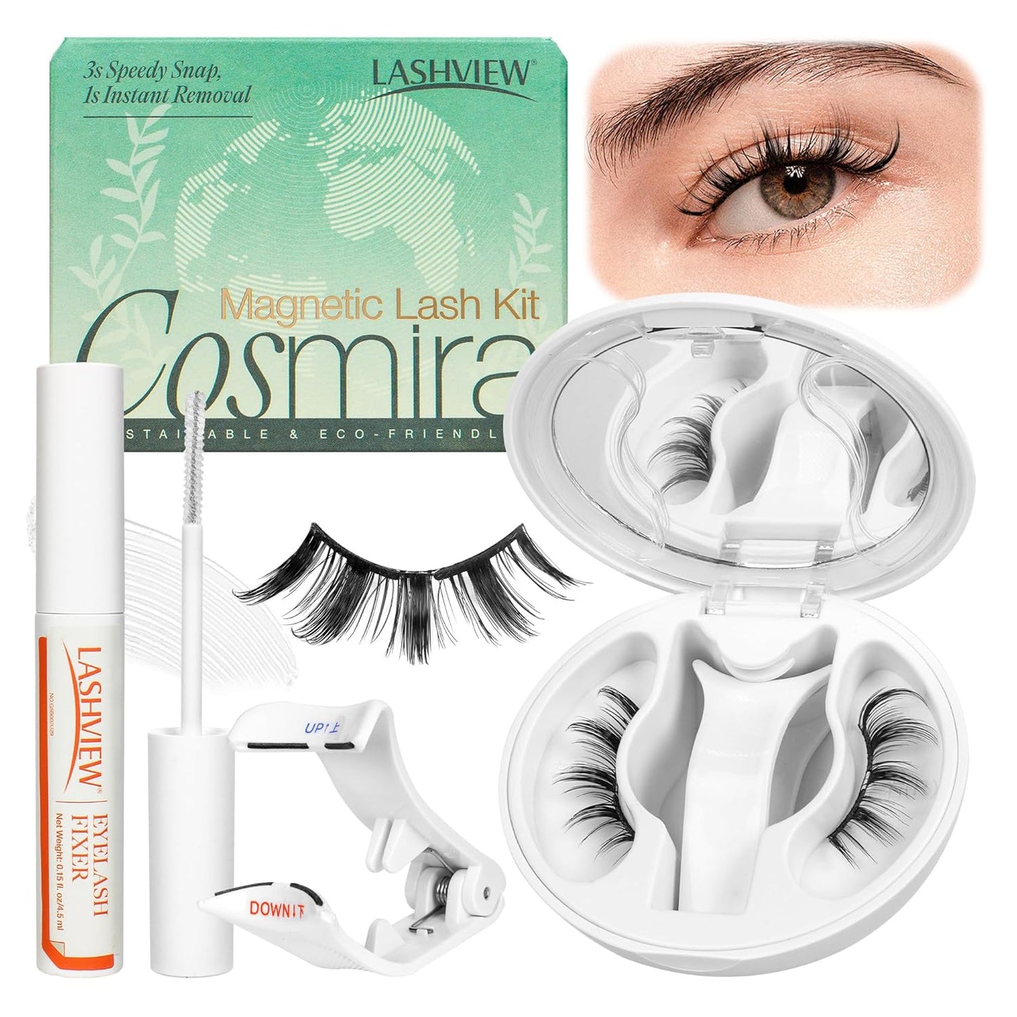 3D Microblading Eyebrow Pen - Waterproof & Smudge-Proof Natural Brow Definer | 2 Pack, Light Brown