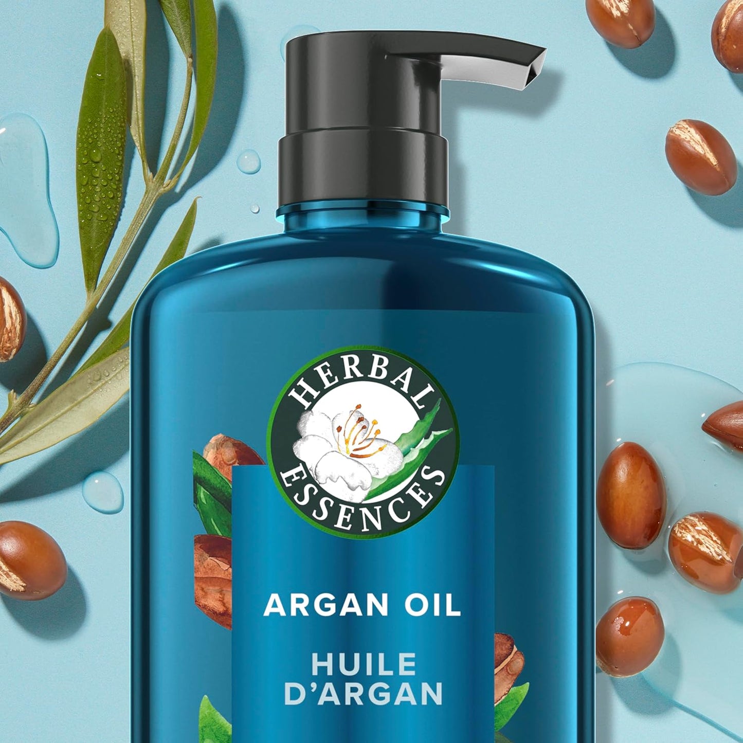 Herbal Essences Argan Oil Conditioner - Paraben Free Hair Repair | 20.2 fl oz, With Camellia Oil & Aloe Vera