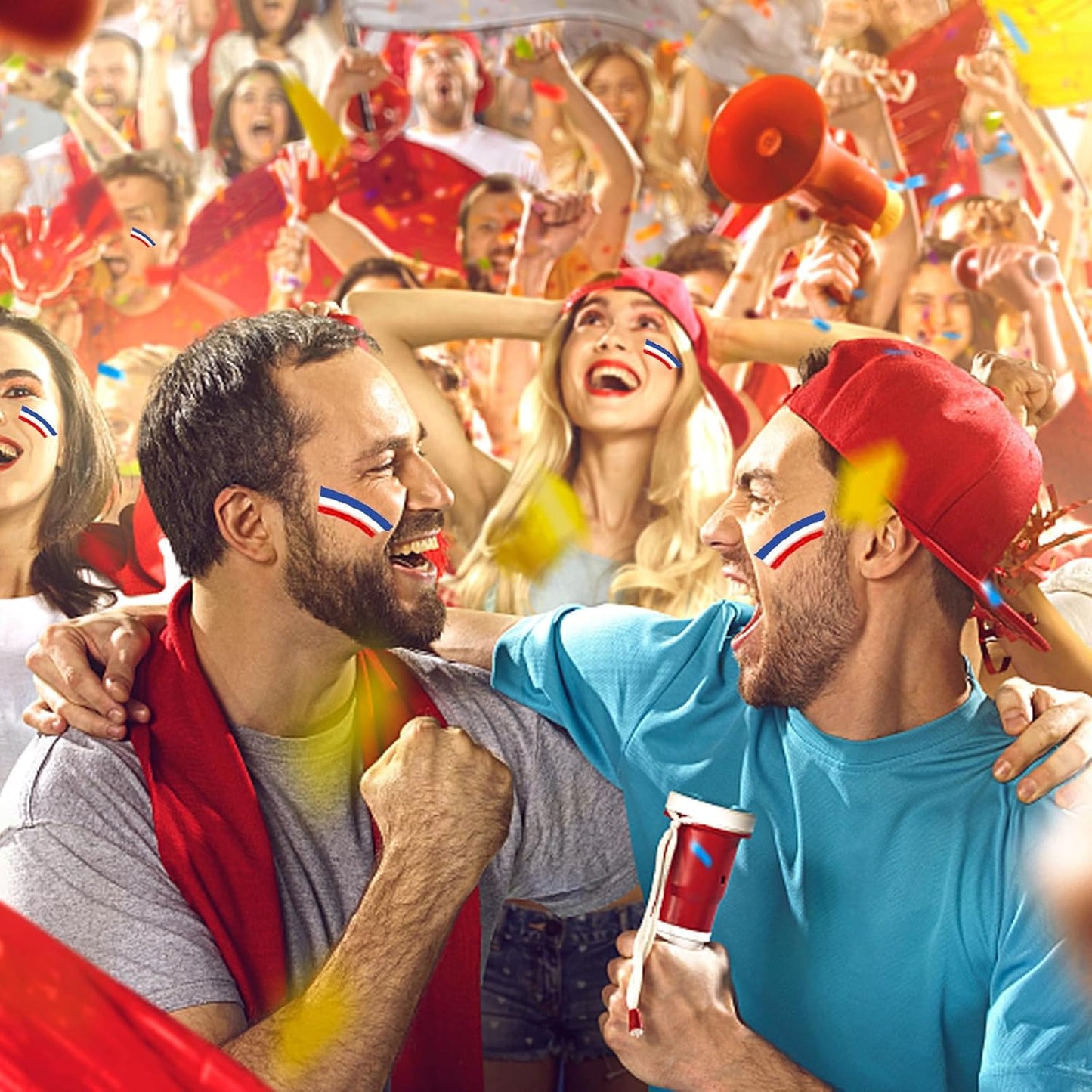 USA Flag Face Paint Stick - Red, White & Blue Body Paint Crayon for 4th of July Celebrations | 1 Piece