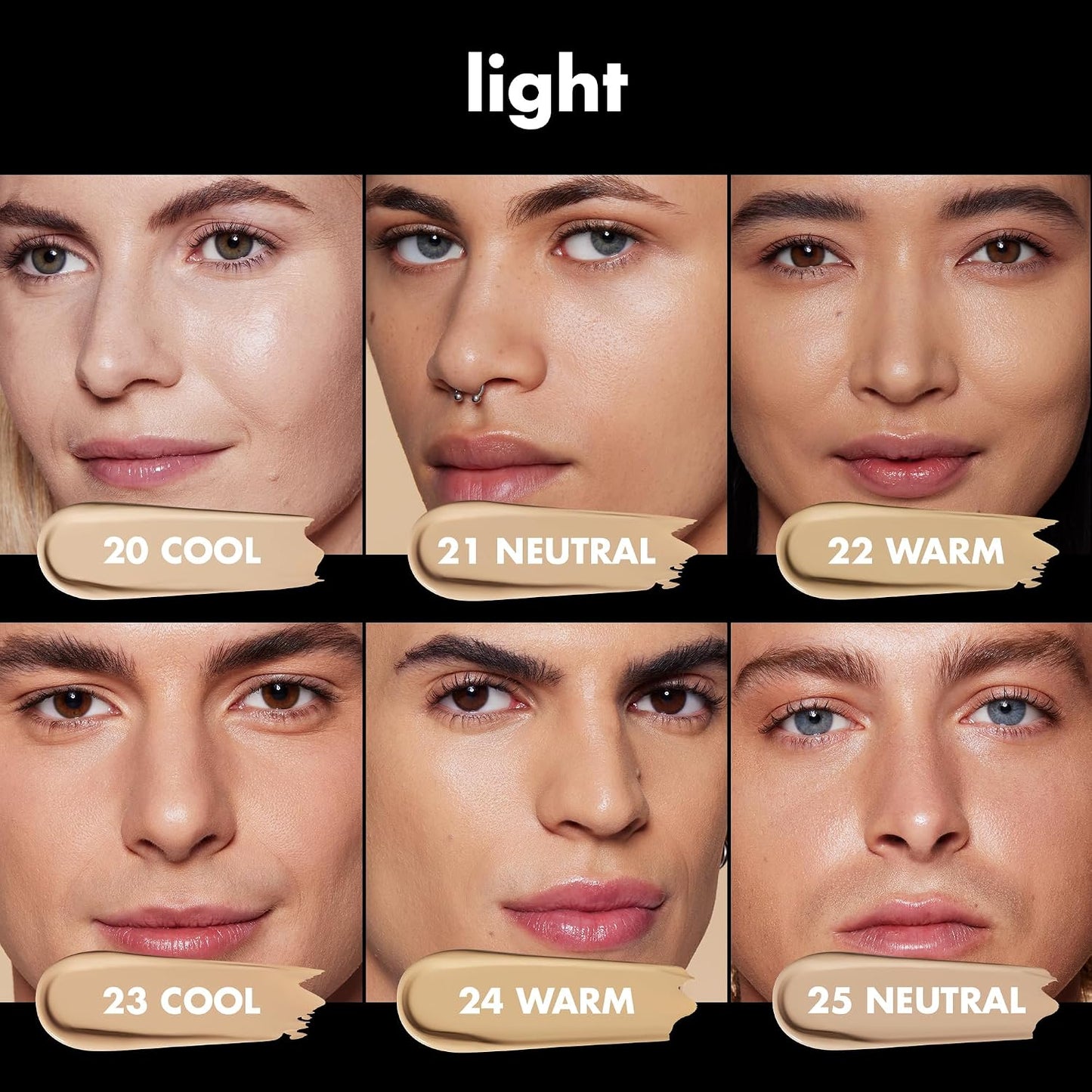 e.l.f. Soft Glam Foundation - Medium Coverage, Long-Lasting, Vegan | 21 Light Neutral, Satin Finish