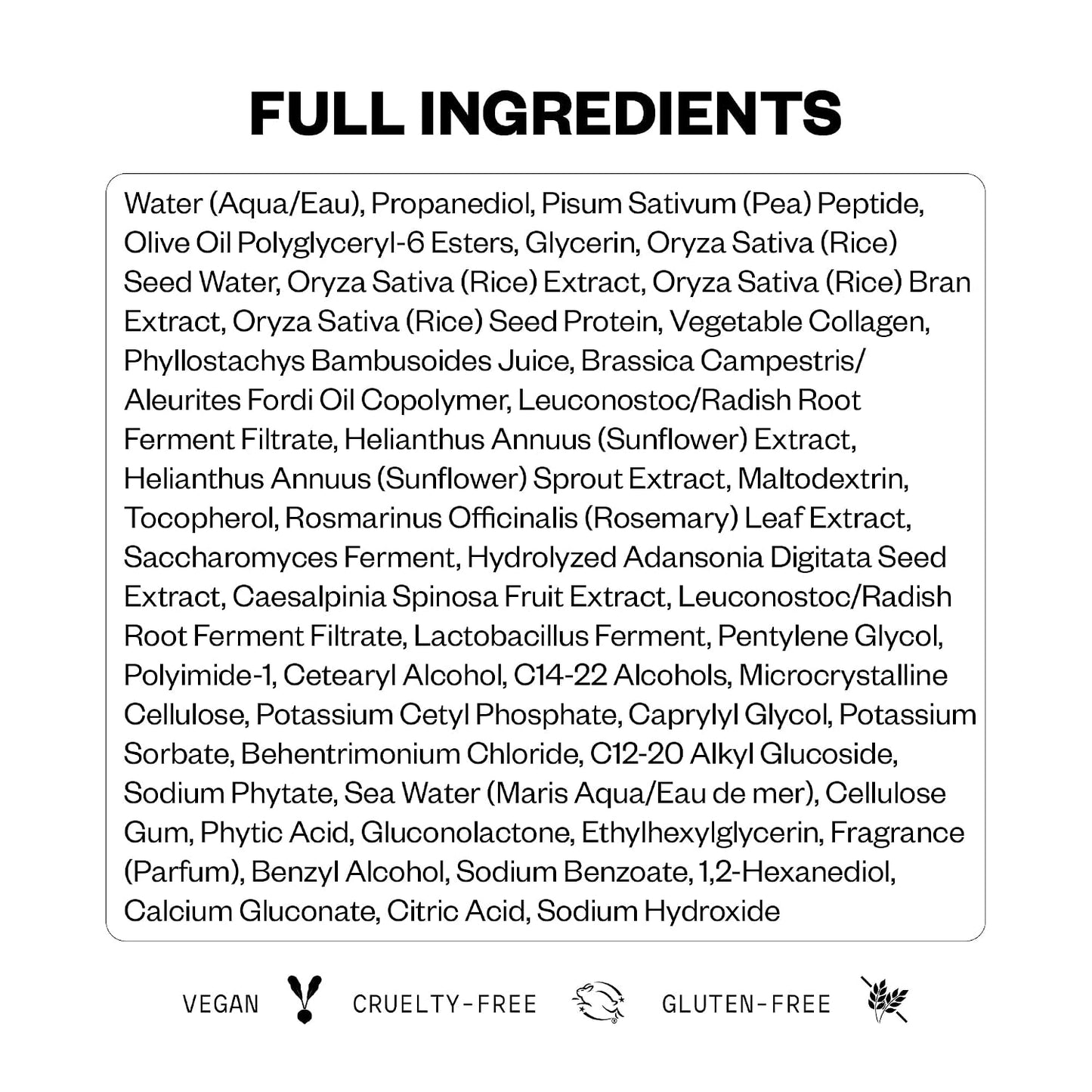 IGK Body Language Rice Water Plumping Hair Treatment - Nourishing Formula for Volume & Shine