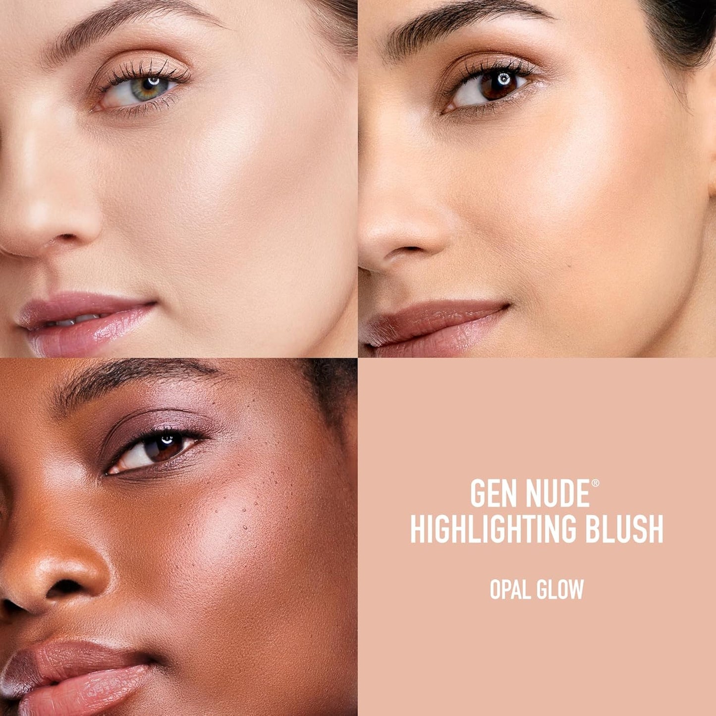 bareMinerals Gen Nude Blush & Highlighter Hybrid - Silky, Blendable Face Makeup for All-Day Wear | Luminous Finish, Talc-Free, Vegan