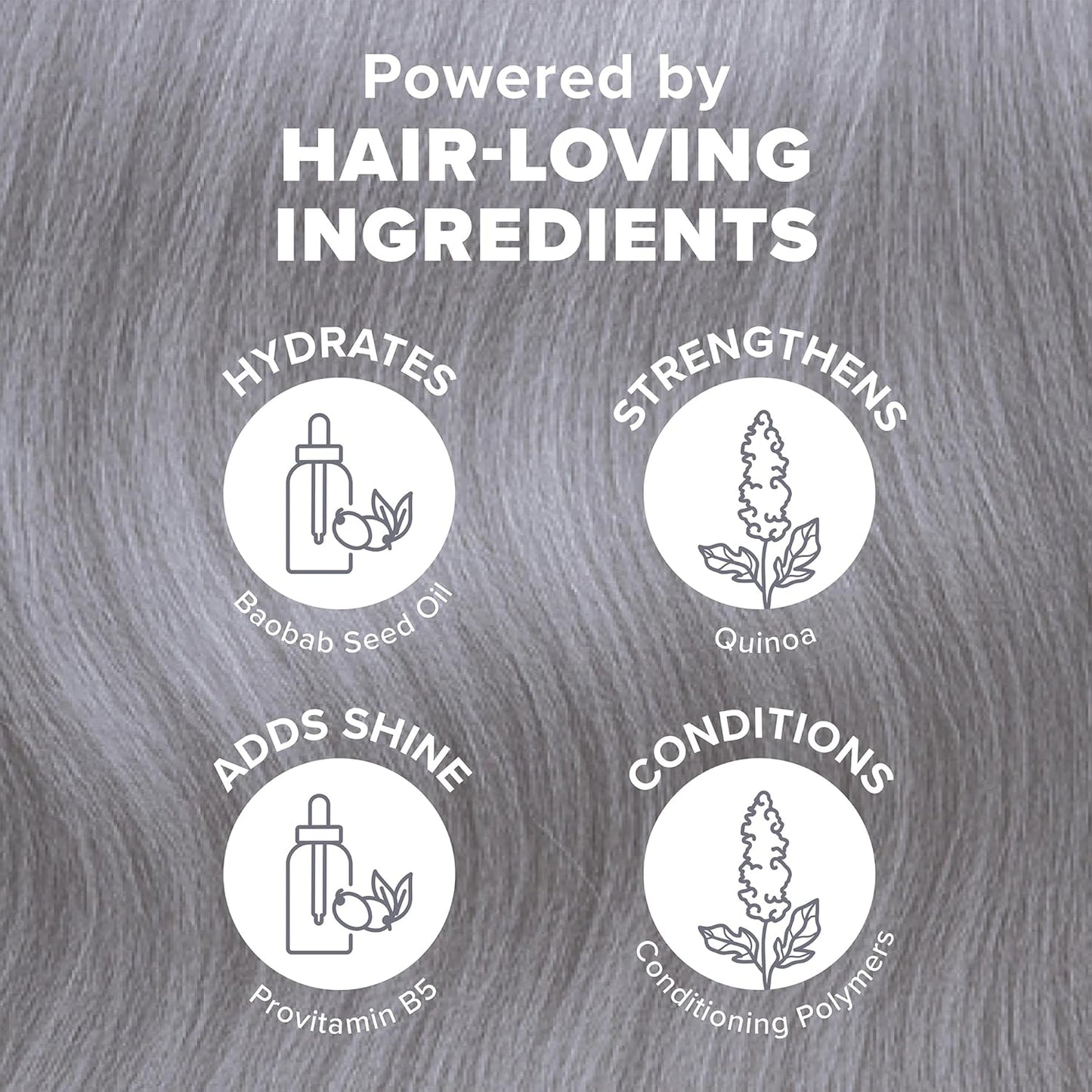 Splat Hair Dye Kit - Semi-Permanent Vegan Color | Long-Lasting Sinful Silver