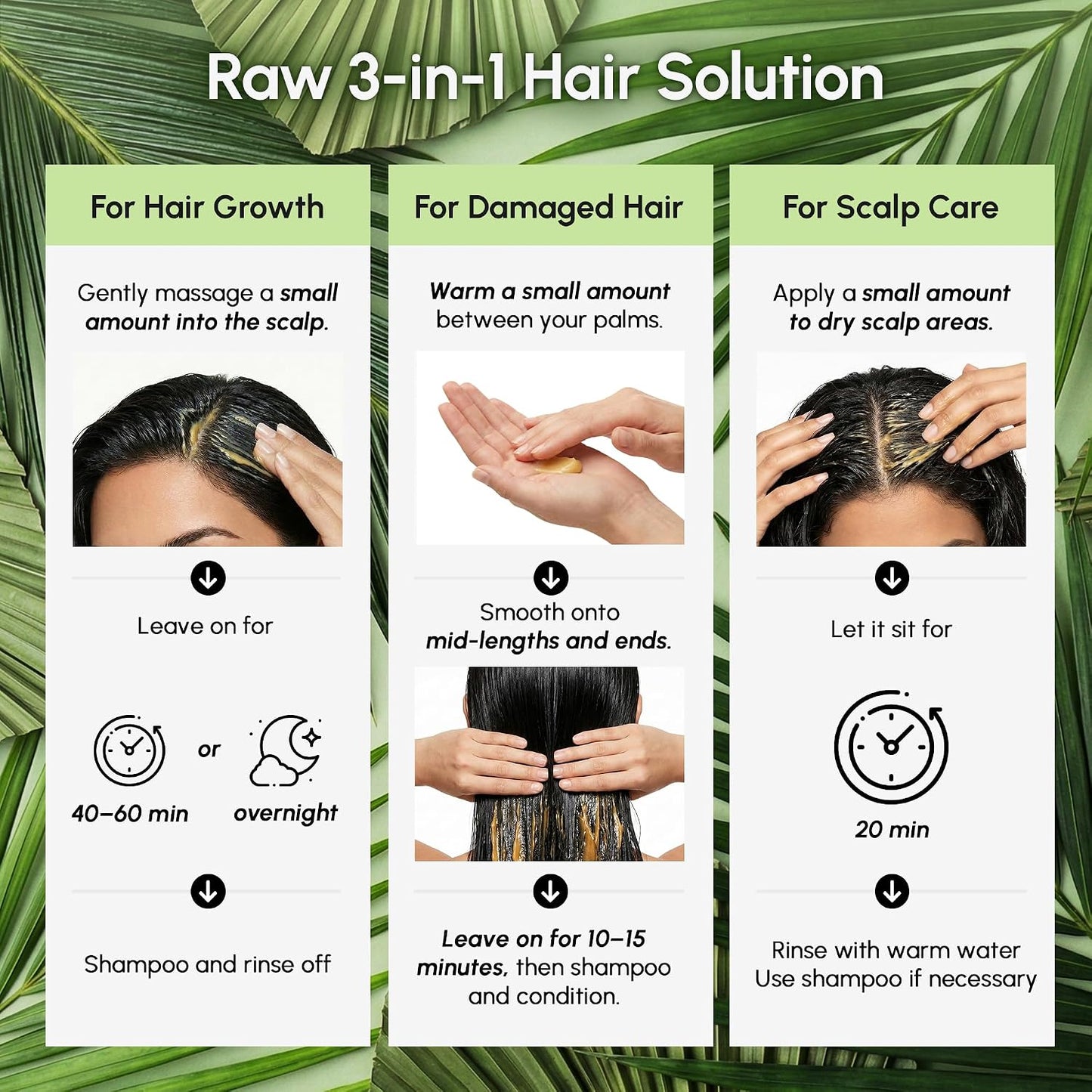 Batana Oil for Hair Growth - 100% Natural Raw Oil Paste | Density & Thickness for Women & Men