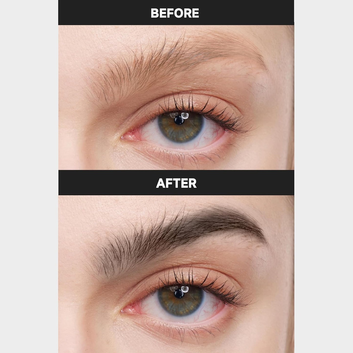 Eyebrow Pen - Waterproof Natural Brow Pencil for Women | Angled Brush, Long-Lasting Hair-Like Strokes in Granite