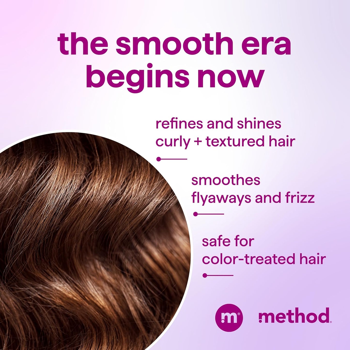 Smoothing Conditioner for Curly Hair - Nourishing & Softening | Sulfate-Free, 13.5 oz