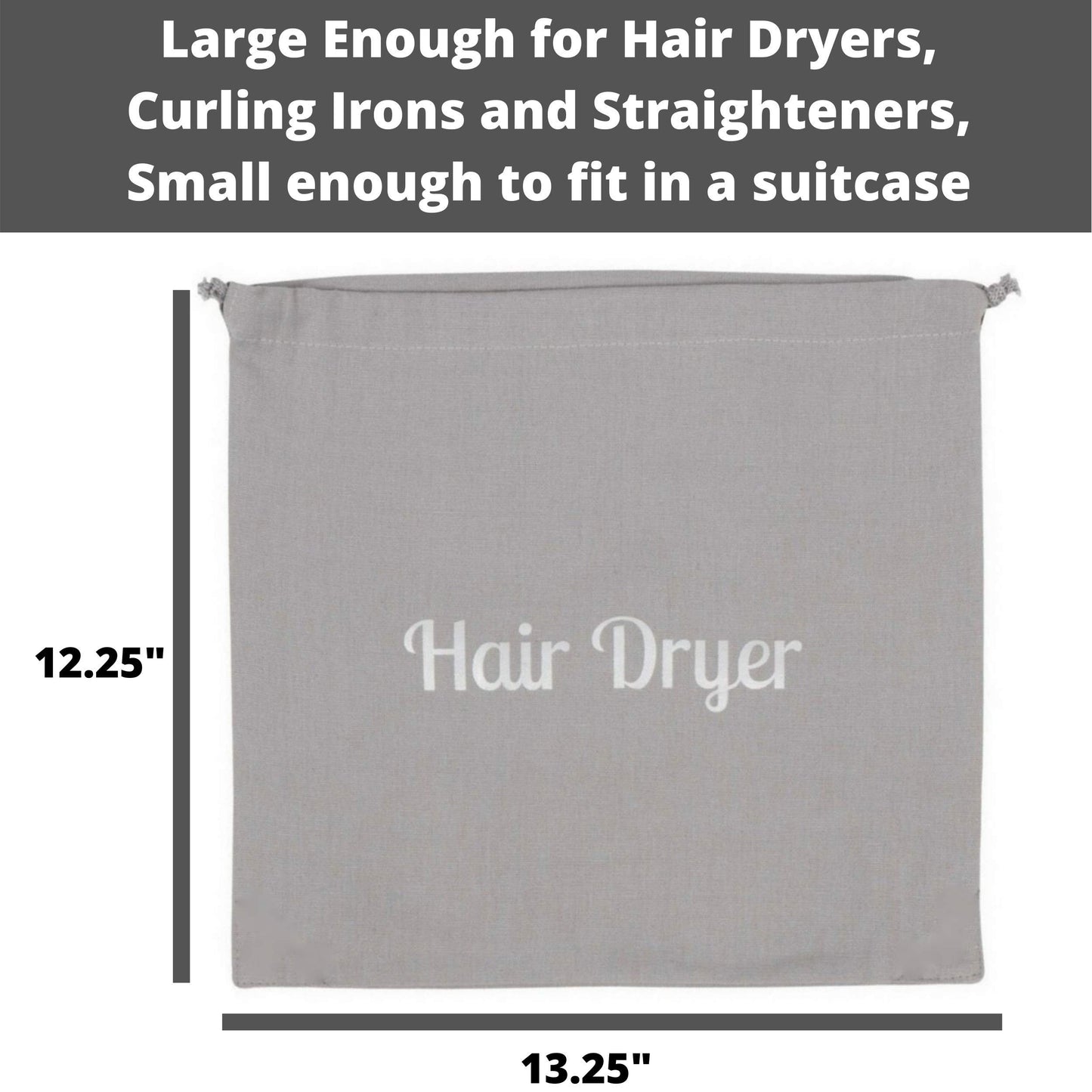 Radiant Complex Hair Dryer Bags - Great for Organization and Storage at Home or Travel (1 Count)