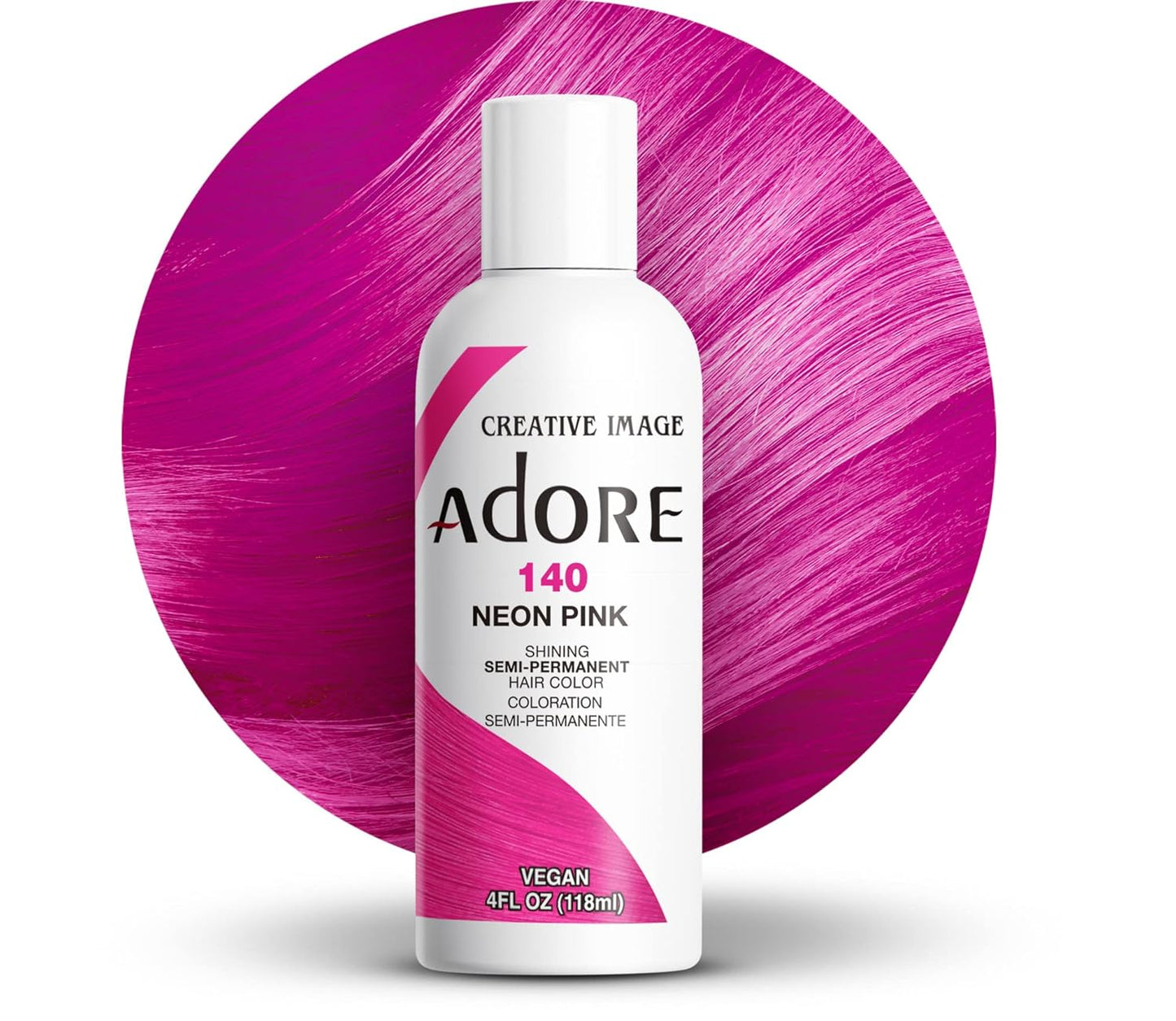 Adore Semi Permanent Hair Color - Mystic Grey | Vegan, Ammonia-Free Hair Dye | 4 Fl Oz