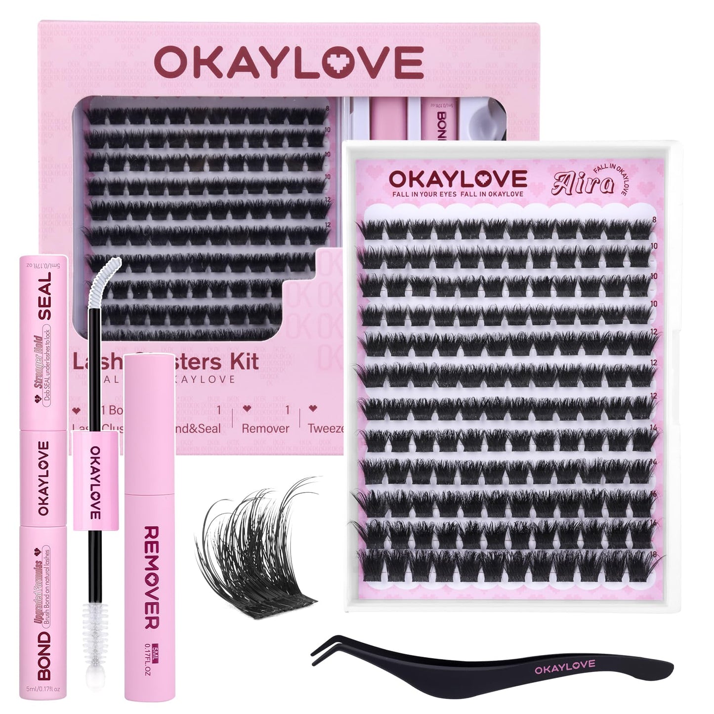 OKAYLOVE Lash Clusters Eyelashes Clusters