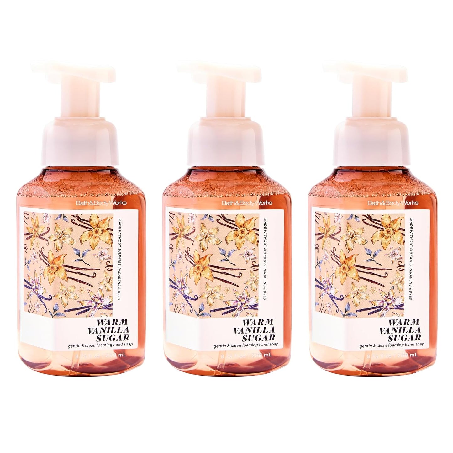 Crisp Morning Air Foaming Hand Soap - Germ-Cleansing Formula | Gentle Cleansing & Conditioning - 3-Pack