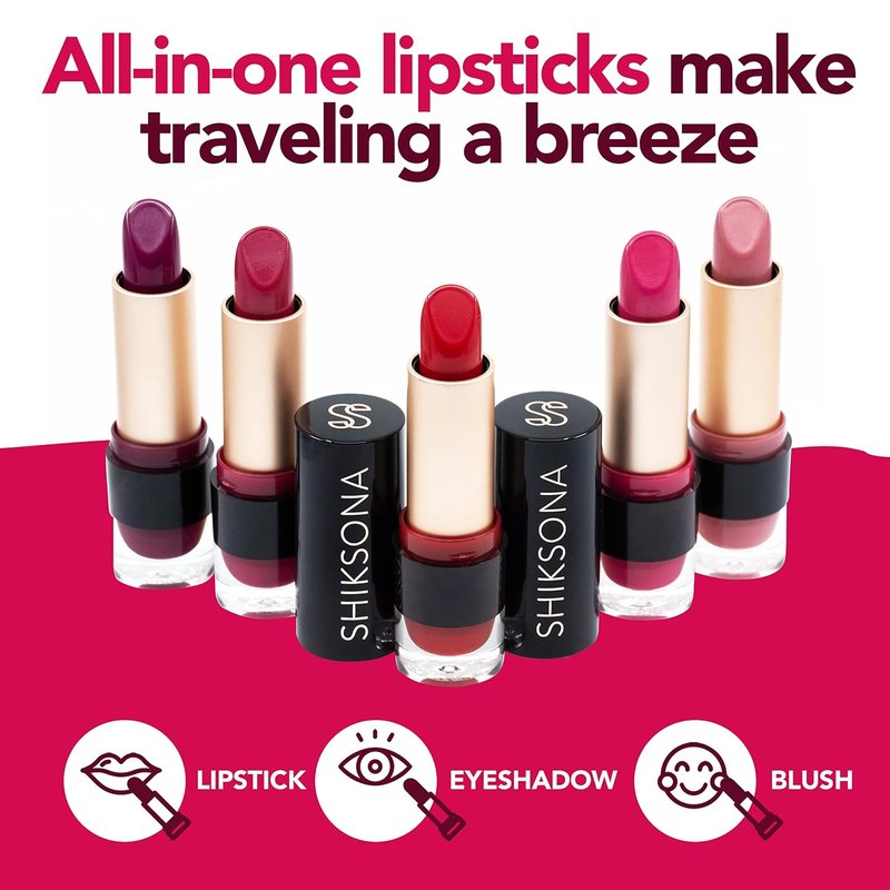 Barrier Breaking Beauty Vegan Matte Lipstick - Full Coverage in Timeless Rich Blue Red Shade