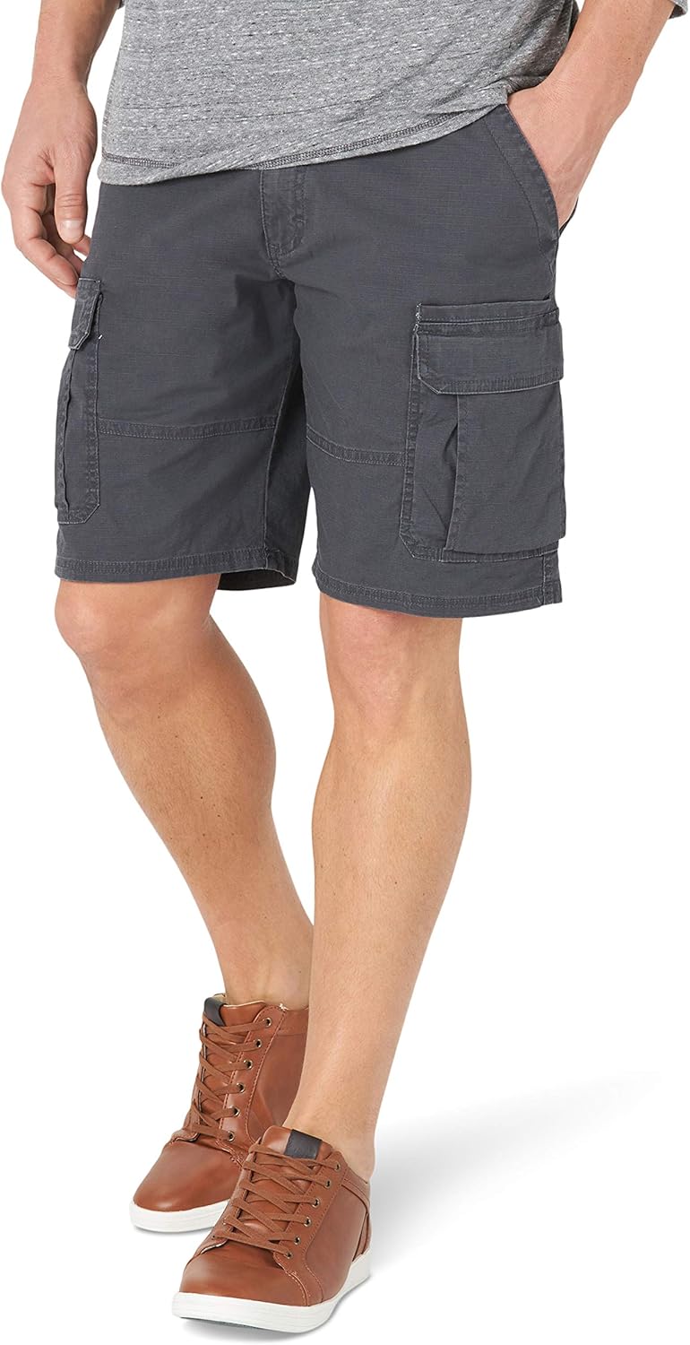 Men's Classic Cargo Stretch Shorts - Wrangler Authentics | Comfortable Fit, Versatile Style