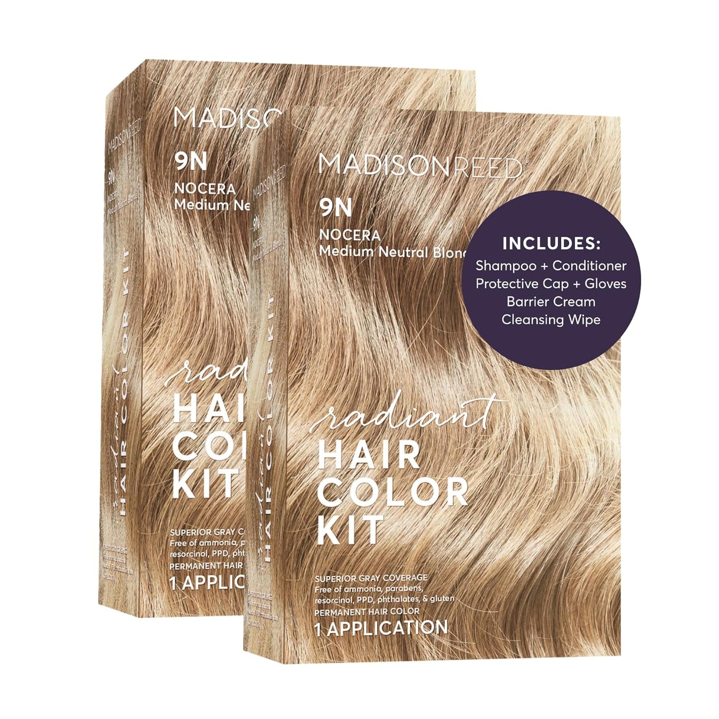 Madison Reed Radiant Hair Color Kit - 5RV Dark Garnet Red | Vivid Permanent Dye for Bold Color & Maximum Shine