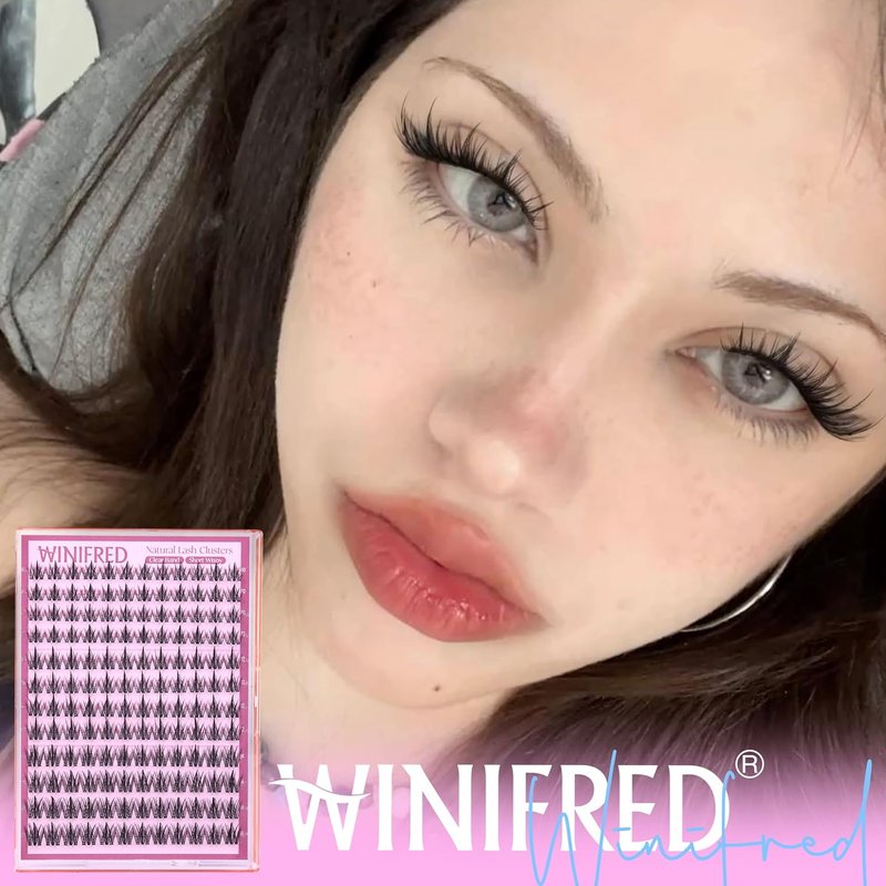Fairy Lash Clusters - Wispy 10-14mm Eyelash Extensions | Natural Look with Clear Band