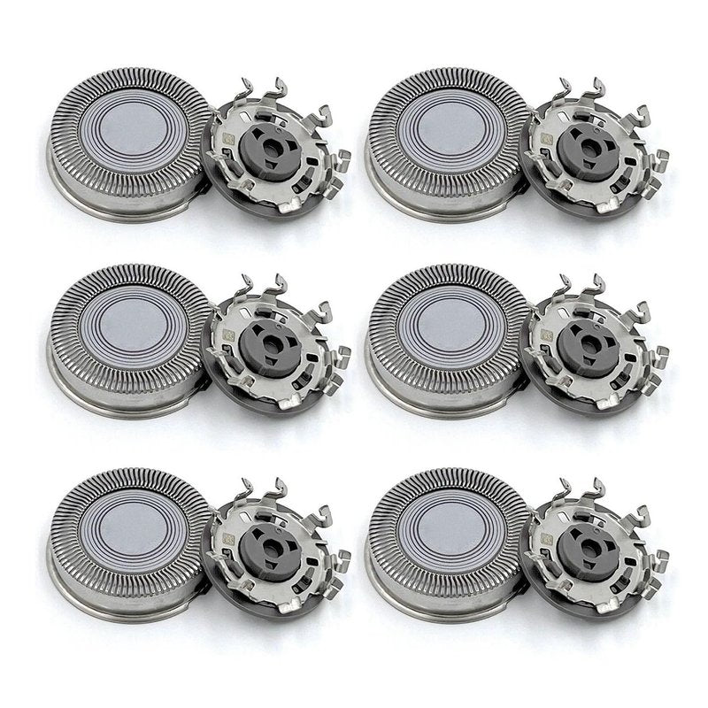 SH30 Replacement Heads for Philips Norelco Shaver Series 3000, 2000, 1000 (6 PACK)