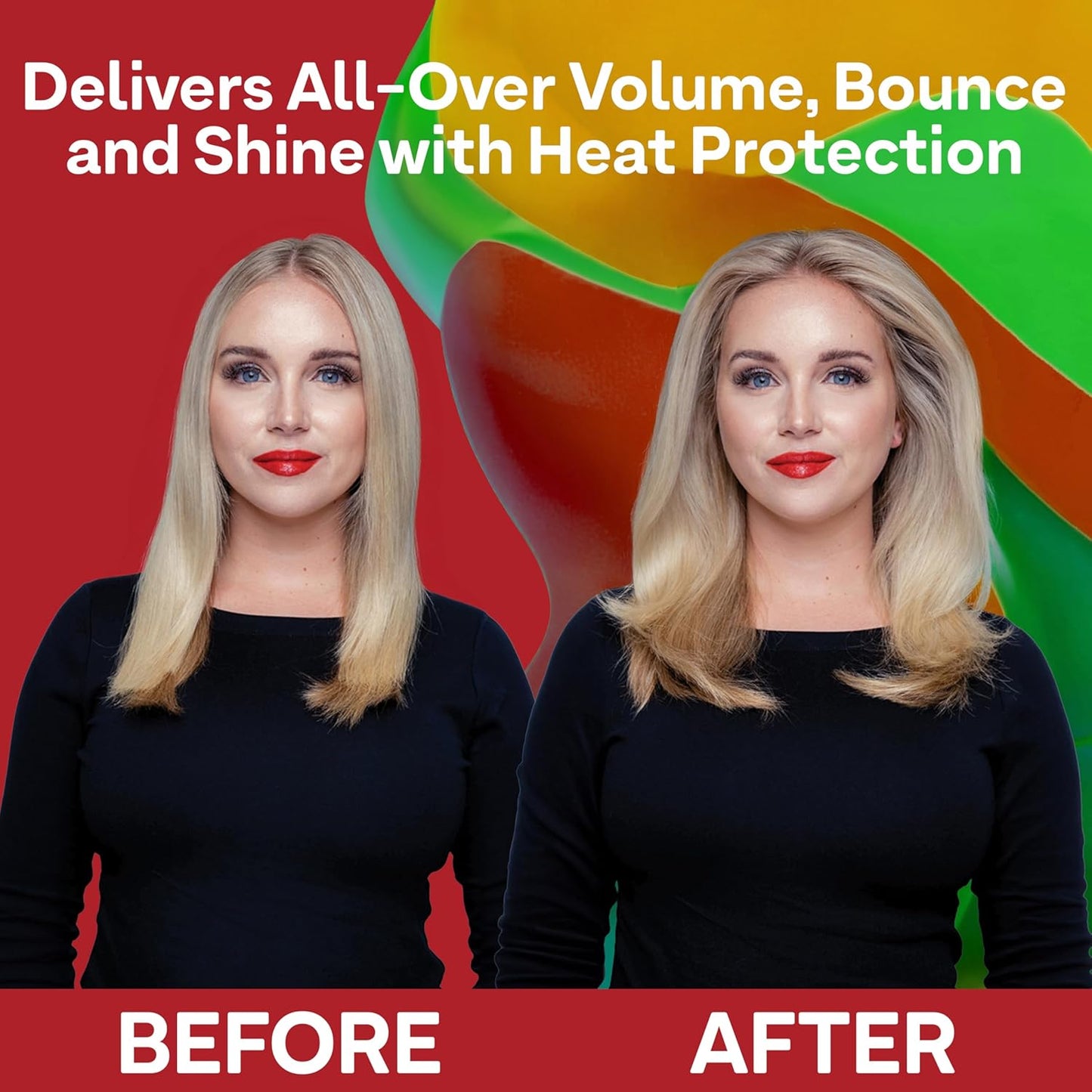Colorproof Super Plump Whipped Hair Mousse - Volume & Color Protection | 7.5 Fl. Oz. - White Nectarine & Peony Scent