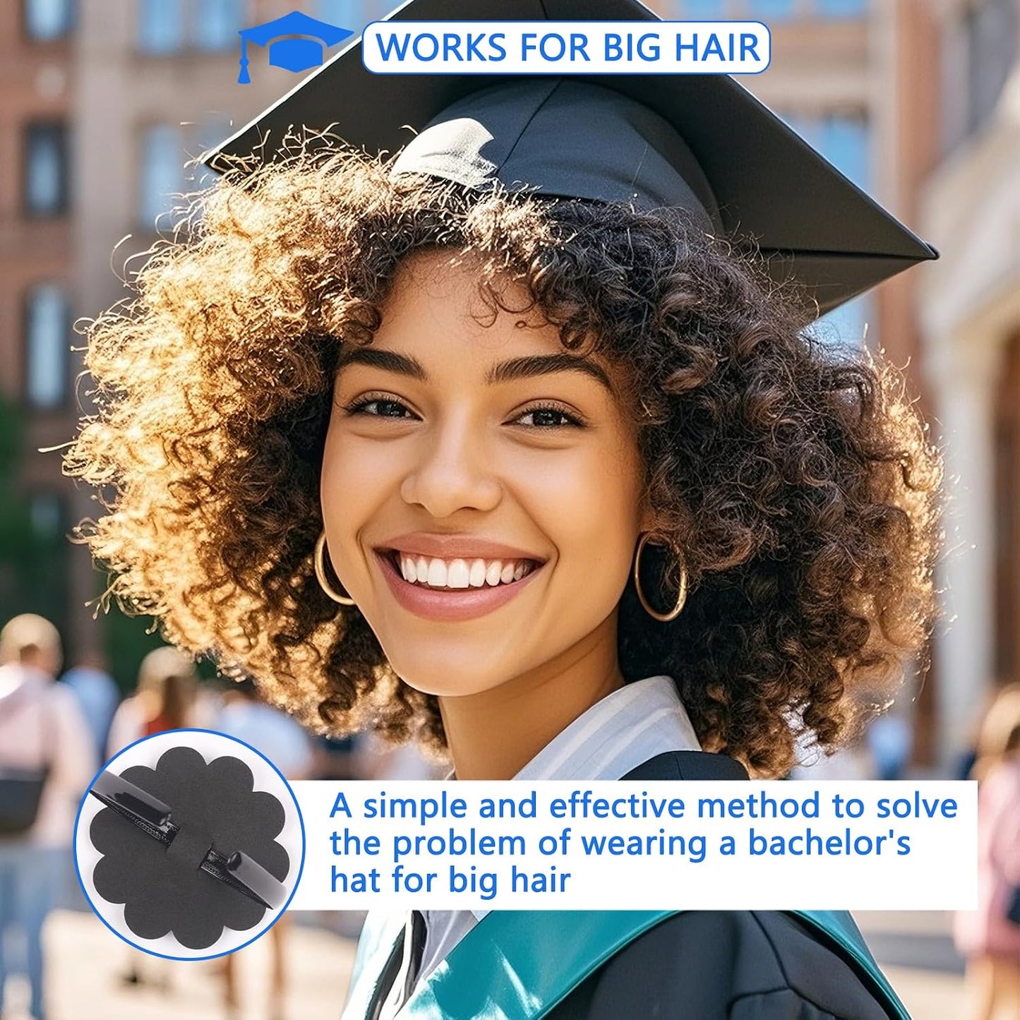 Graduation Cap Headband - Soft Elastic Anti-Slip Band for Men & Women | Perfect Graduation Gift & Ceremony Accessory