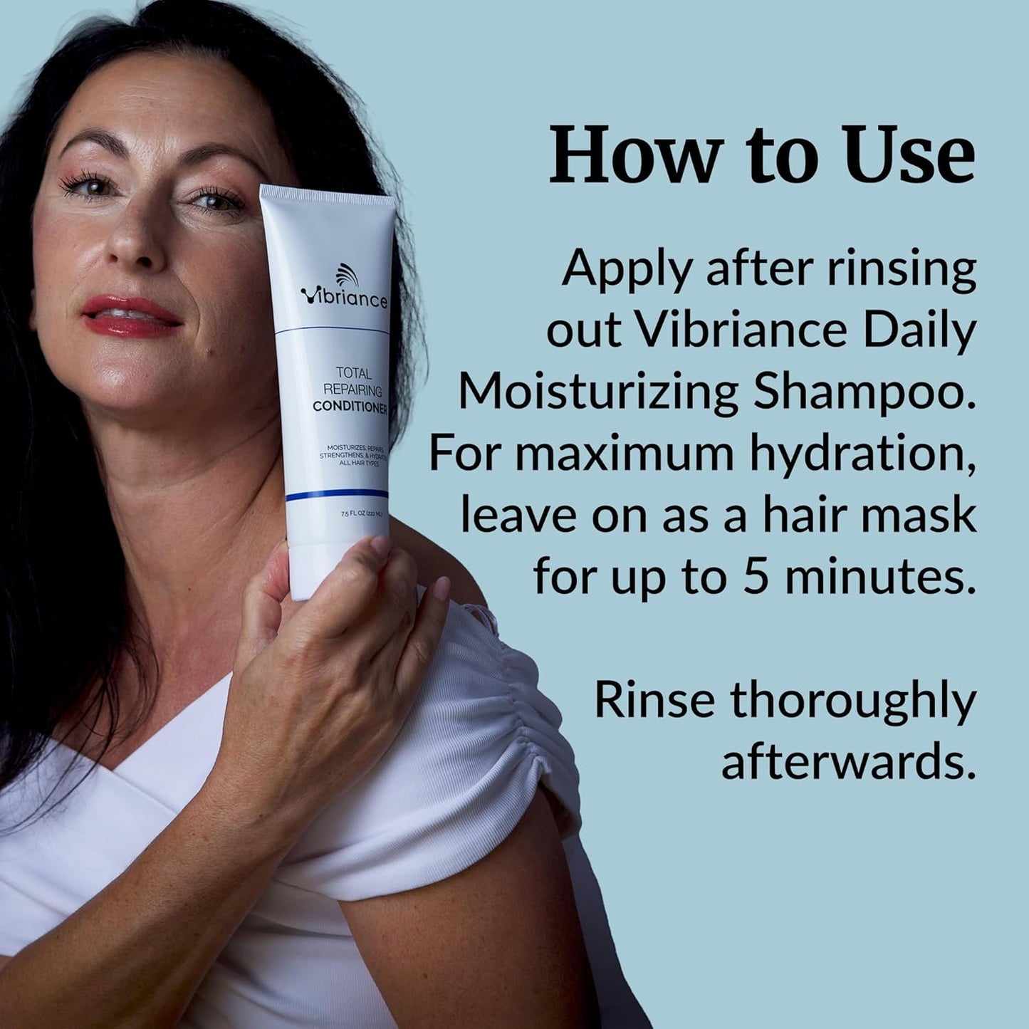 Vibriance Total Repairing Conditioner - Biotin Thickening Formula for Aging Hair | Ideal for Thinning Hair & Dry Scalp