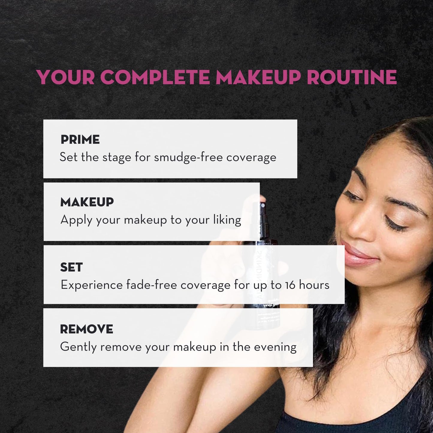 Skindinavia Makeup Setting Spray, Bridal Setting Spray for Makeup Long Lasting, Waterproof & Heat-Resistant Cooling Formula, All-Day Wear Up to 16+ Hours, Wedding Day, Bridal Shower Gift, 2 Oz