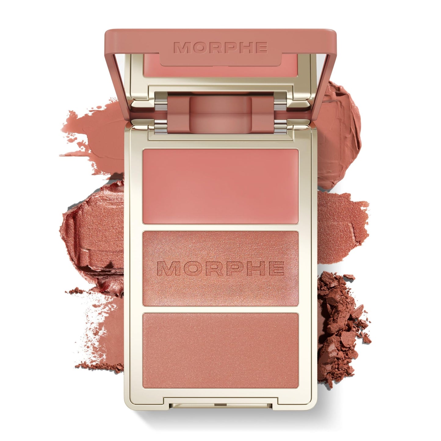 MORPHE Cheek Thrills Multi-Finish Face Trio After Party (0.38 oz)