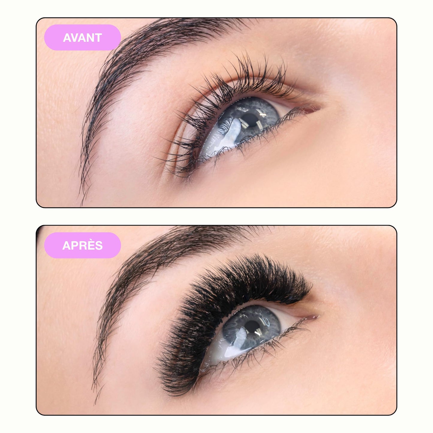 Curacoro LashFolio Narrow Promade Fans, 5D-0.07 D Curl, 11mm Length, Handmade Volume Eyelashes, Professional Long-Lasting Promade Lash Fans
