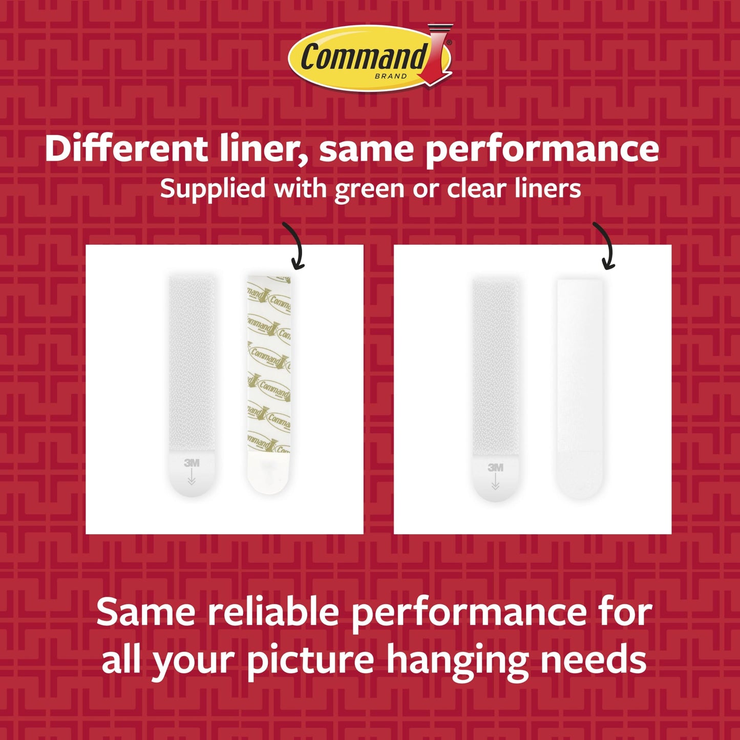 Command 20 lb X-Large Picture Hanging Strips, 16 Pairs White Command Strips Heavy Duty Picture Hanger