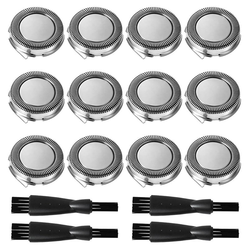 12 Pcs SH30 Replacement Heads for Series 3000 2000 1000 and PTxxx Models, with 4 Pcs Brush