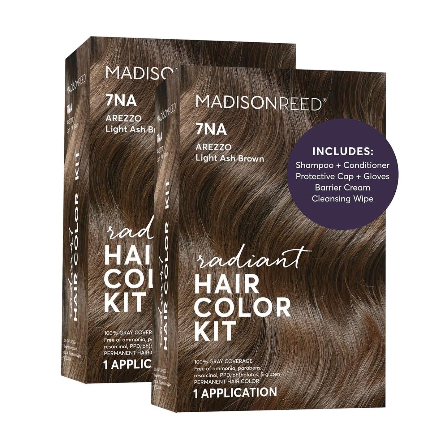 Madison Reed Radiant Hair Color Kit - 5RV Dark Garnet Red | Vivid Permanent Dye for Bold Color & Maximum Shine