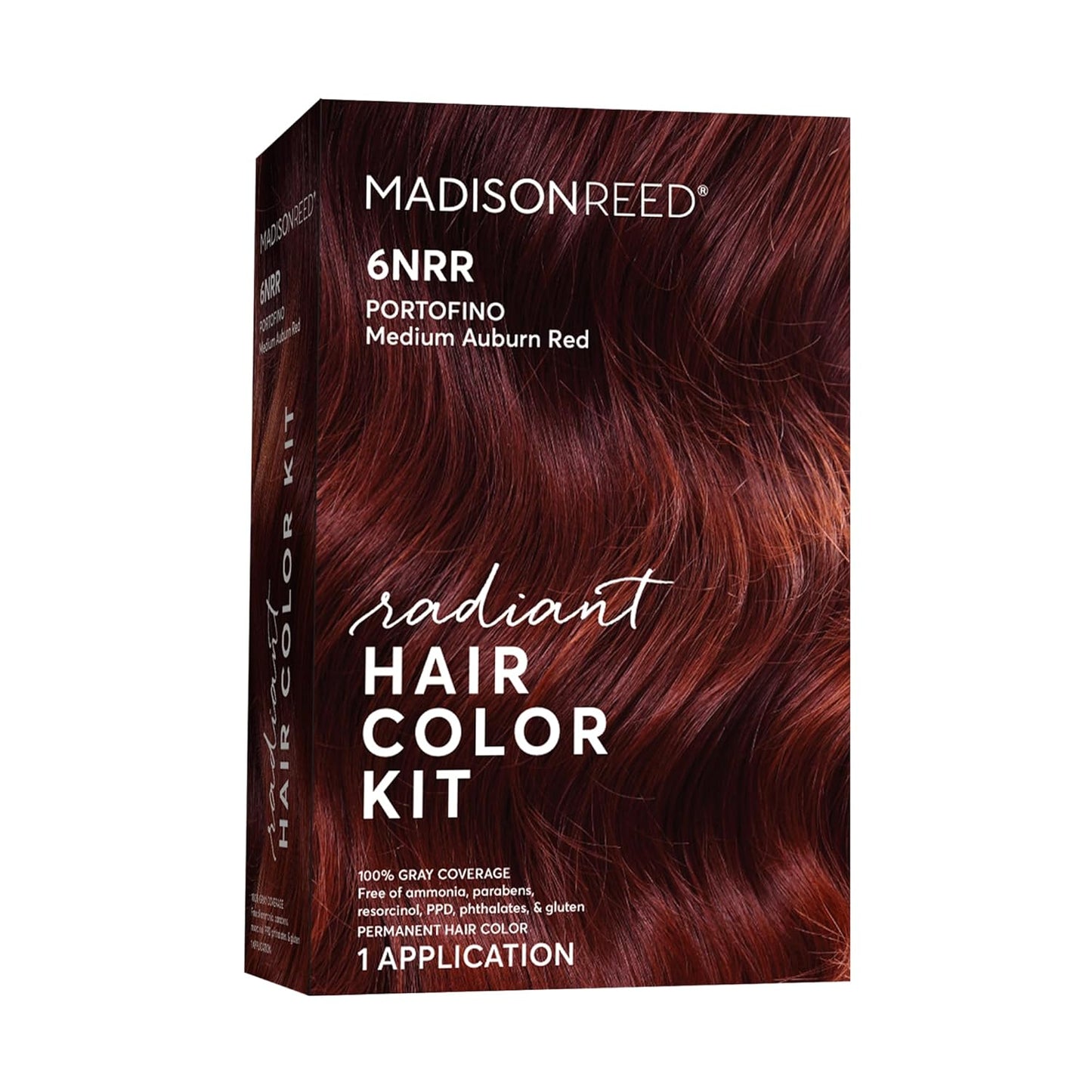 Madison Reed Radiant Hair Color Kit - 5RV Dark Garnet Red | Vivid Permanent Dye for Bold Color & Maximum Shine