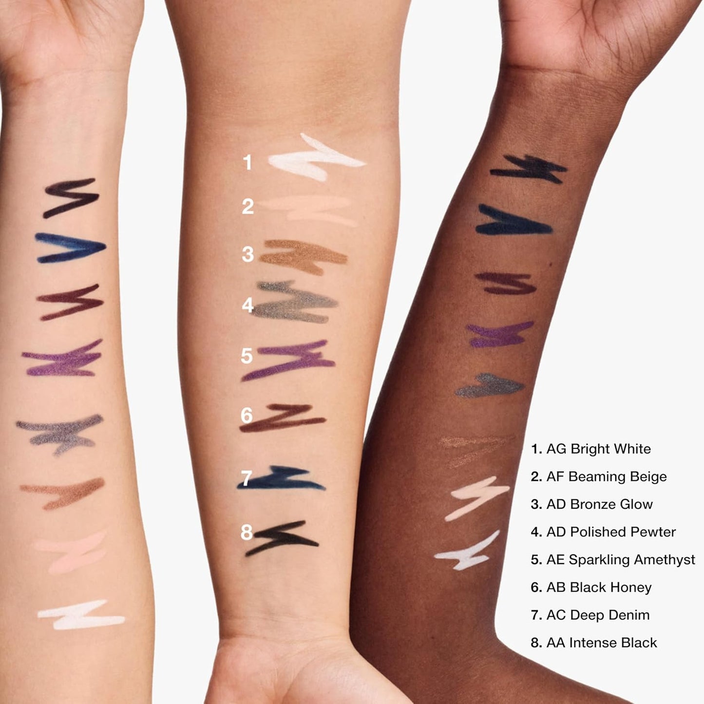 Clinique High Impact Gel Tech Eyeliner - Waterproof & Smudge Resistant | Safe for Sensitive Eyes