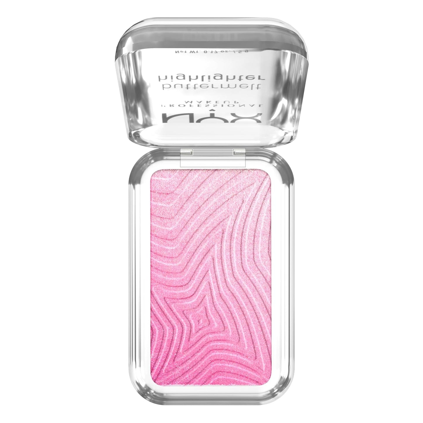NYX Buttermelt Highlighter - Long-Lasting Powder Highlighter for High Impact Glow | Frosty Pink 15U